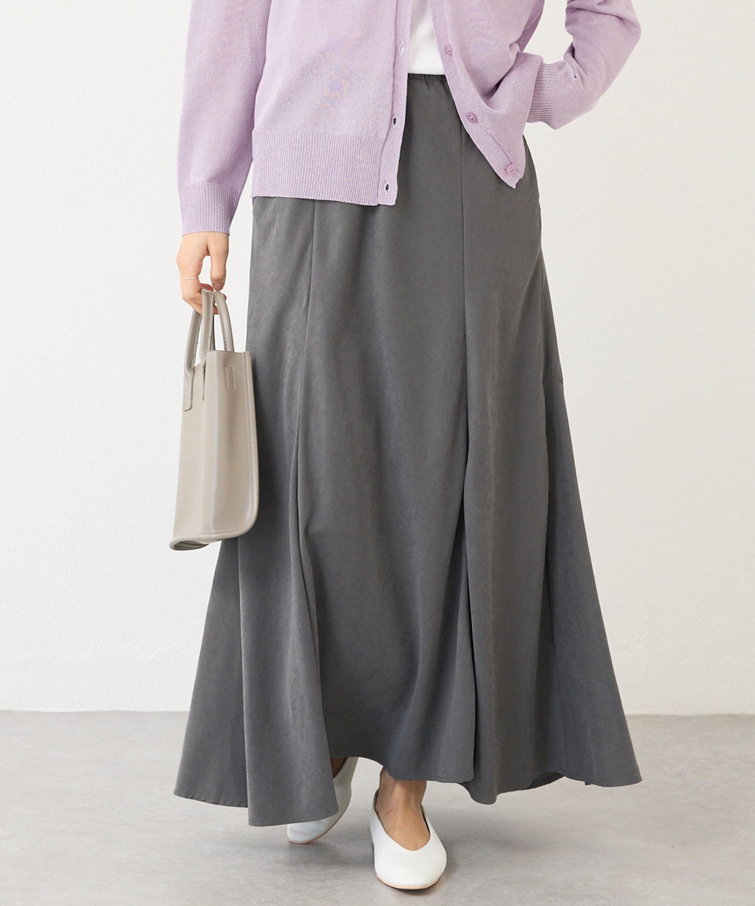 グレー model:160cm 着用サイズ:M