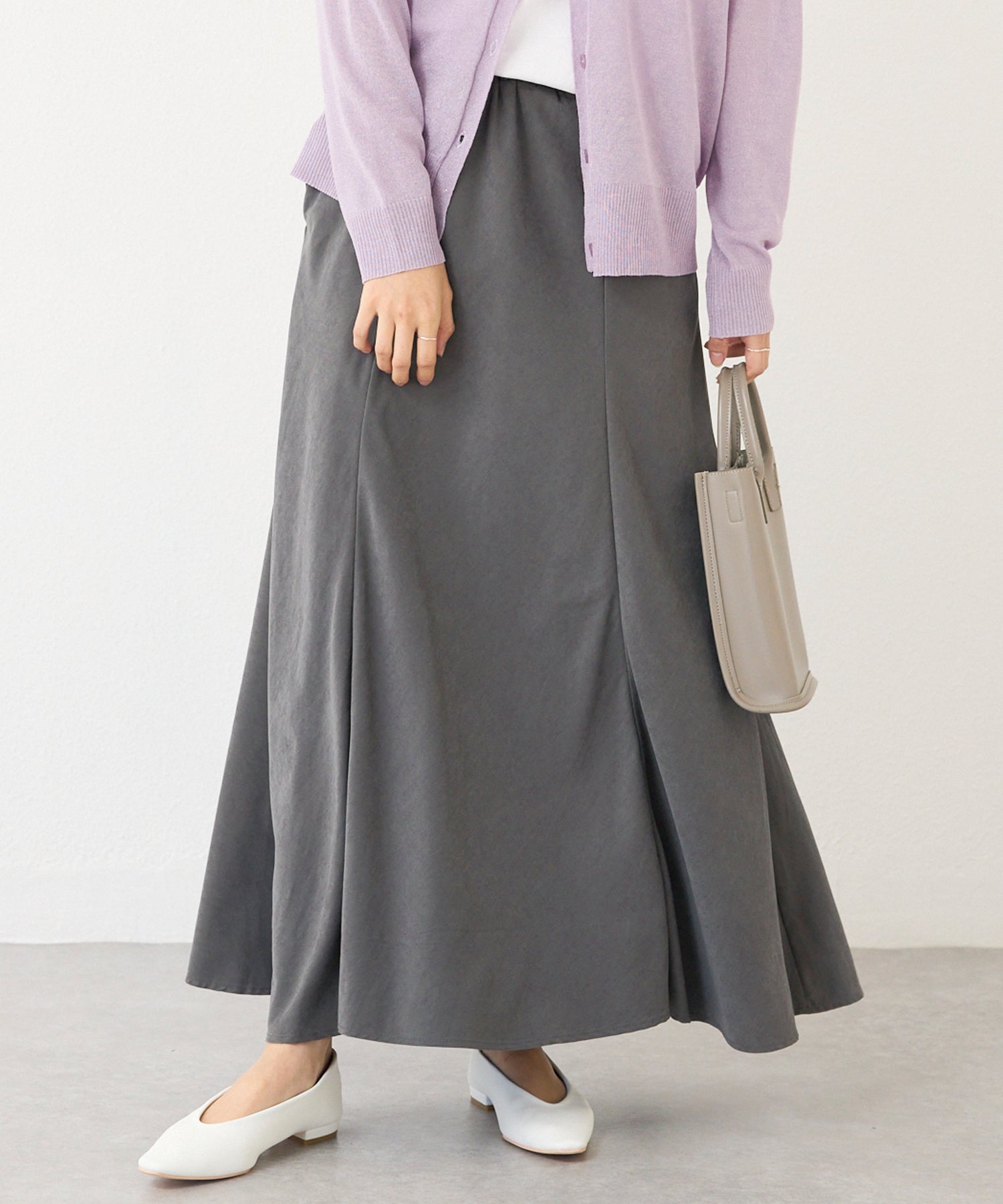グレー model:160cm 着用サイズ:M