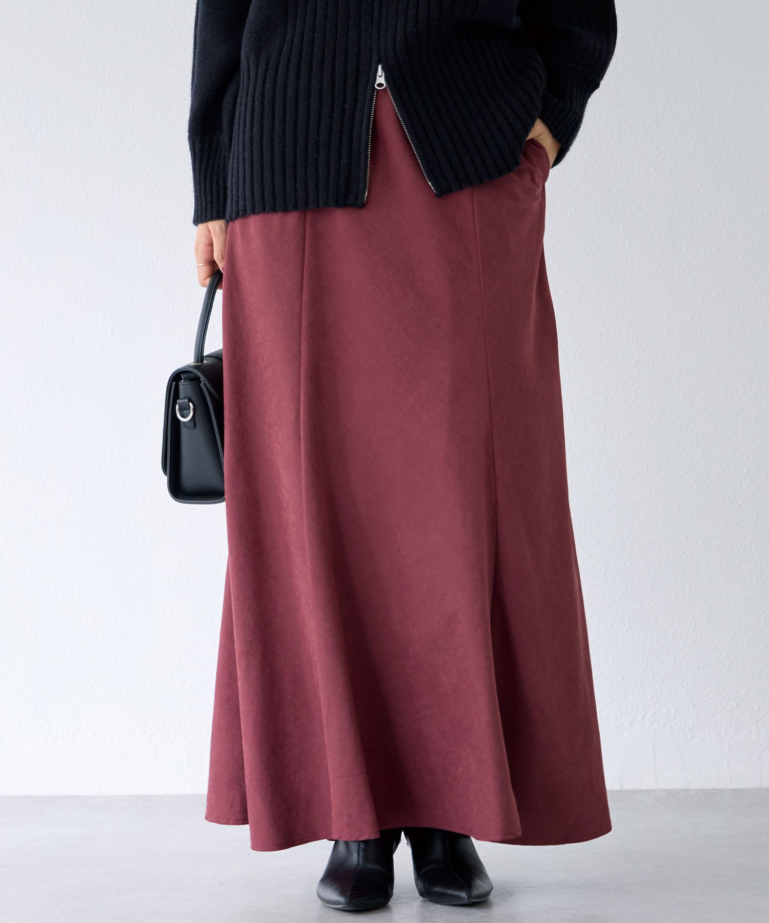 ワイン model:160cm 着用サイズ:M