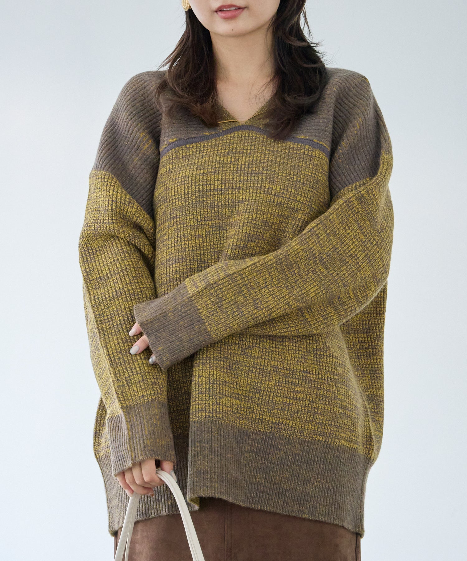 マスタード model:156cm 着用サイズ:M