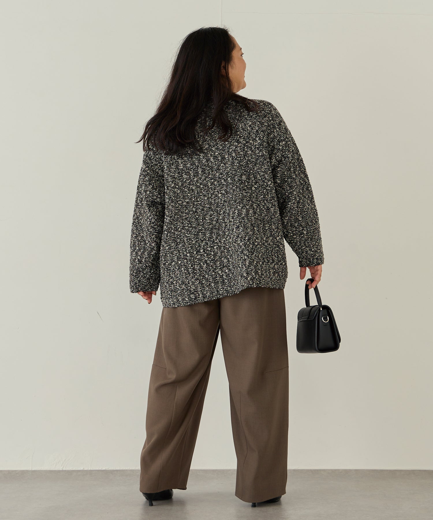ブラック model:161cm 着用サイズ:3L