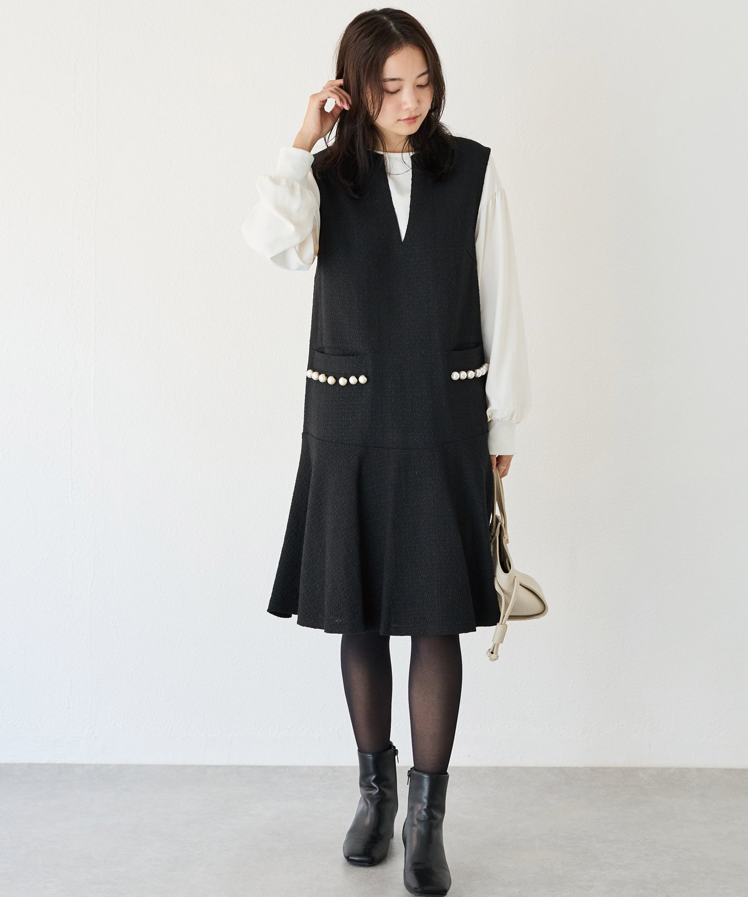 ブラック model:160cm 着用サイズ:M