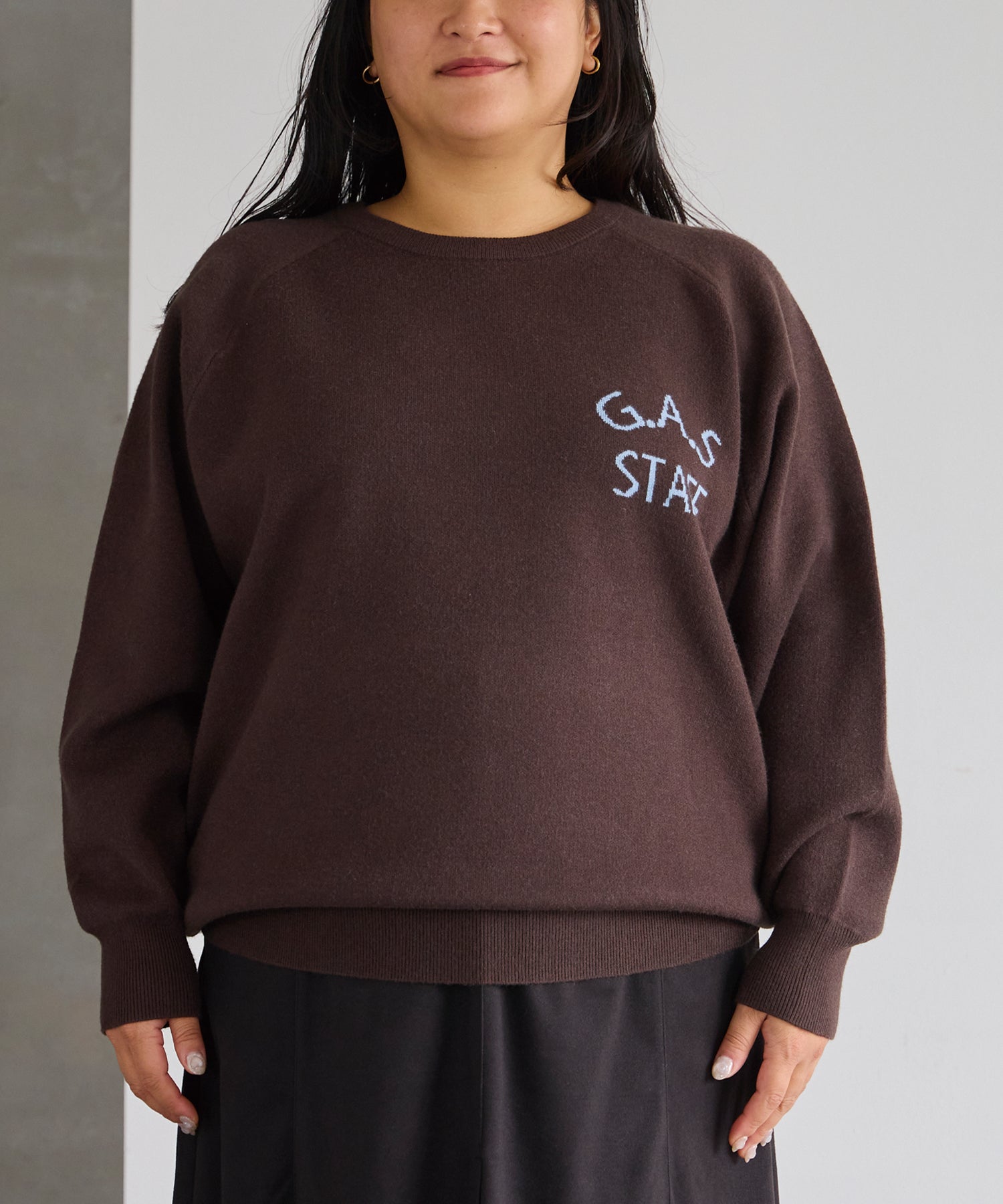 フロント ブラウン model:161cm 着用サイズ:3L