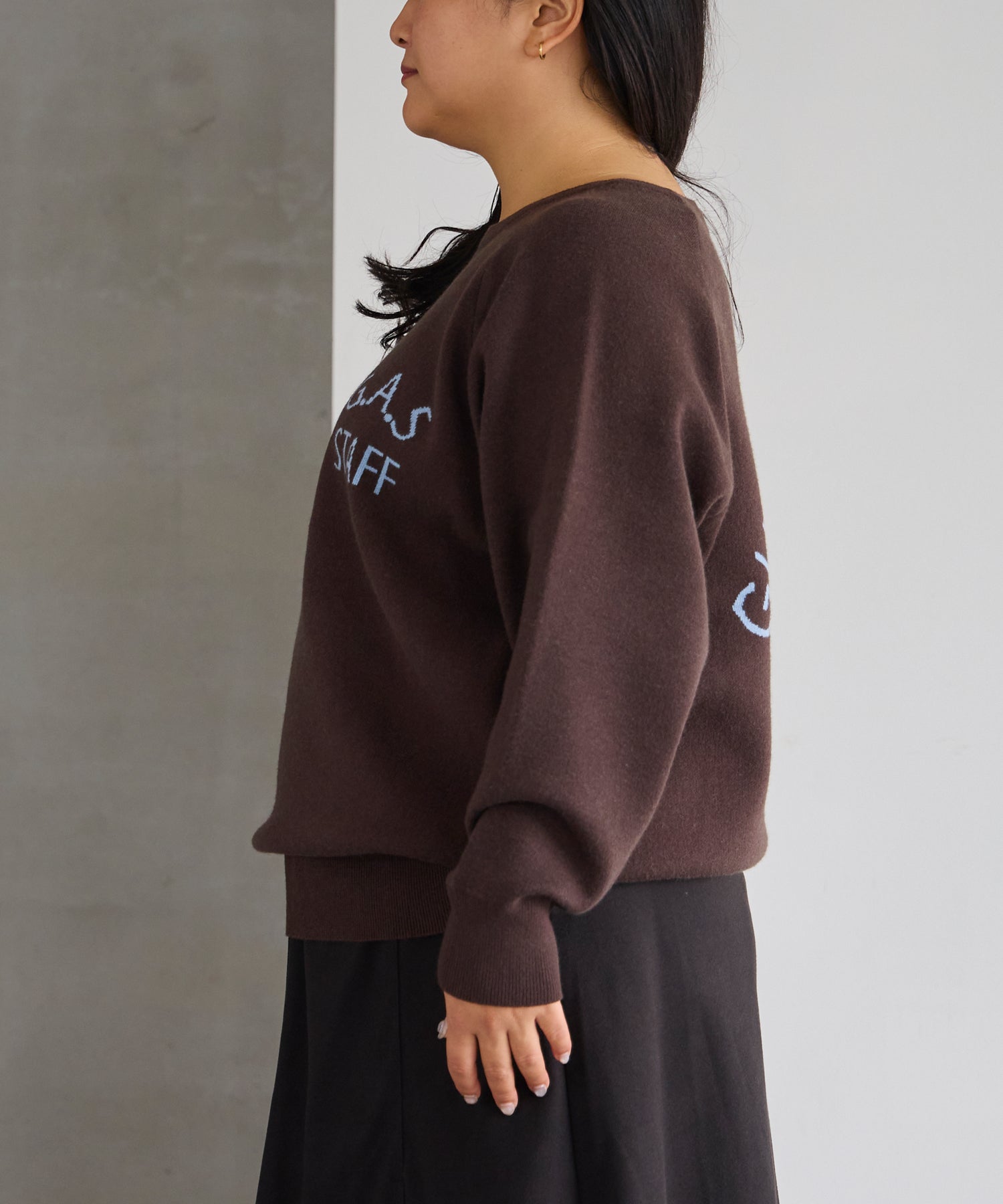 サイド ブラウン model:161cm 着用サイズ:3L