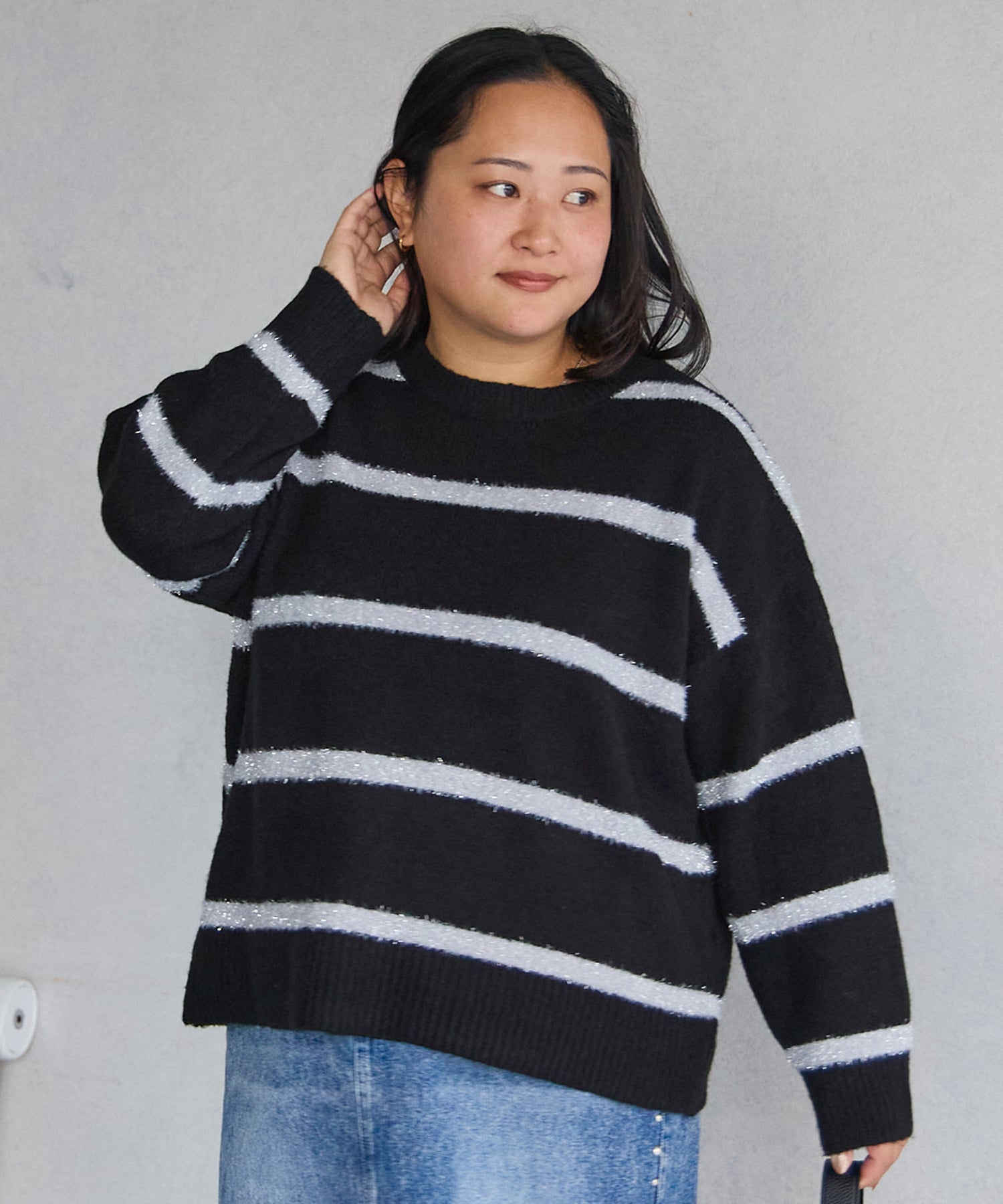 ブラック model:161cm 着用サイズ:M
