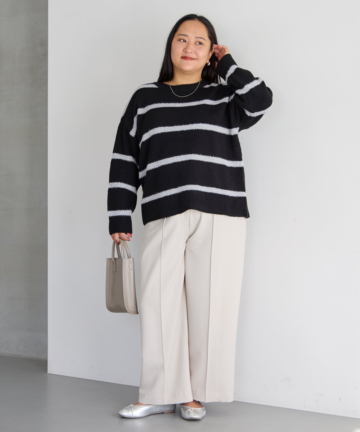 ブラック model:161cm 着用サイズ:M