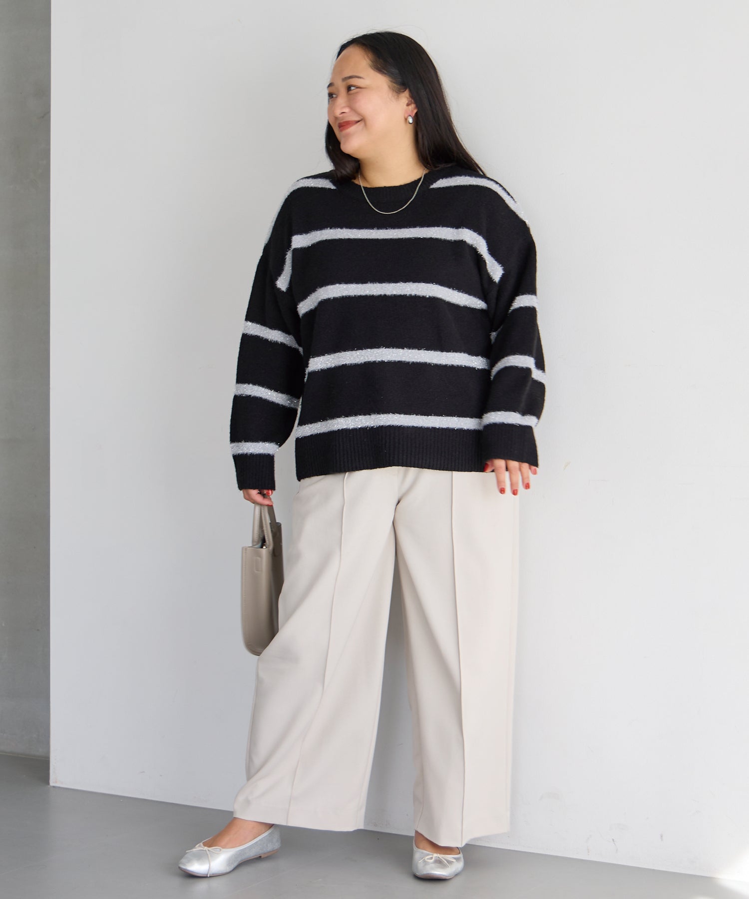 ブラック model:161cm 着用サイズ:M