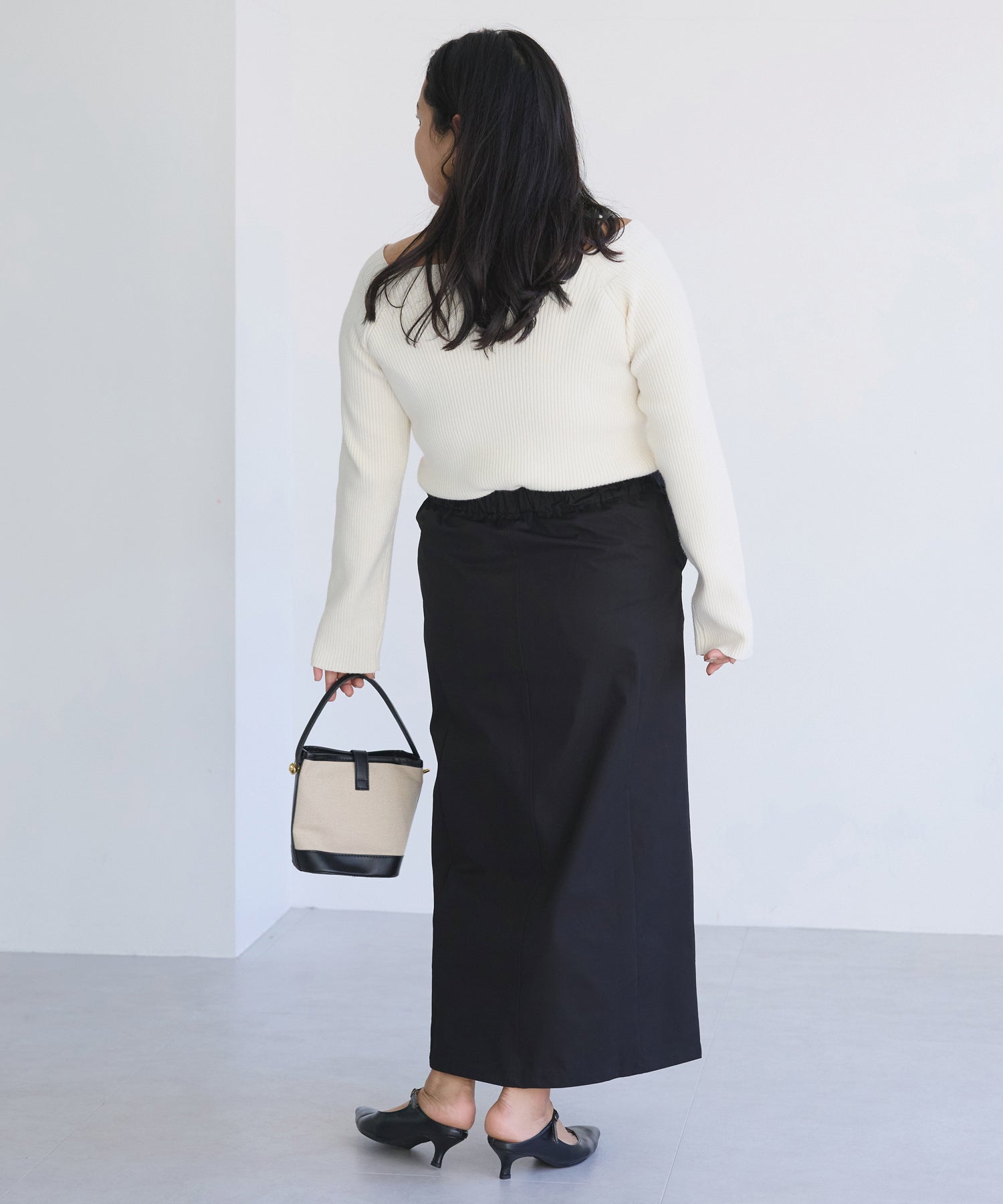 オフホワイト model:161cm 着用サイズ:3L