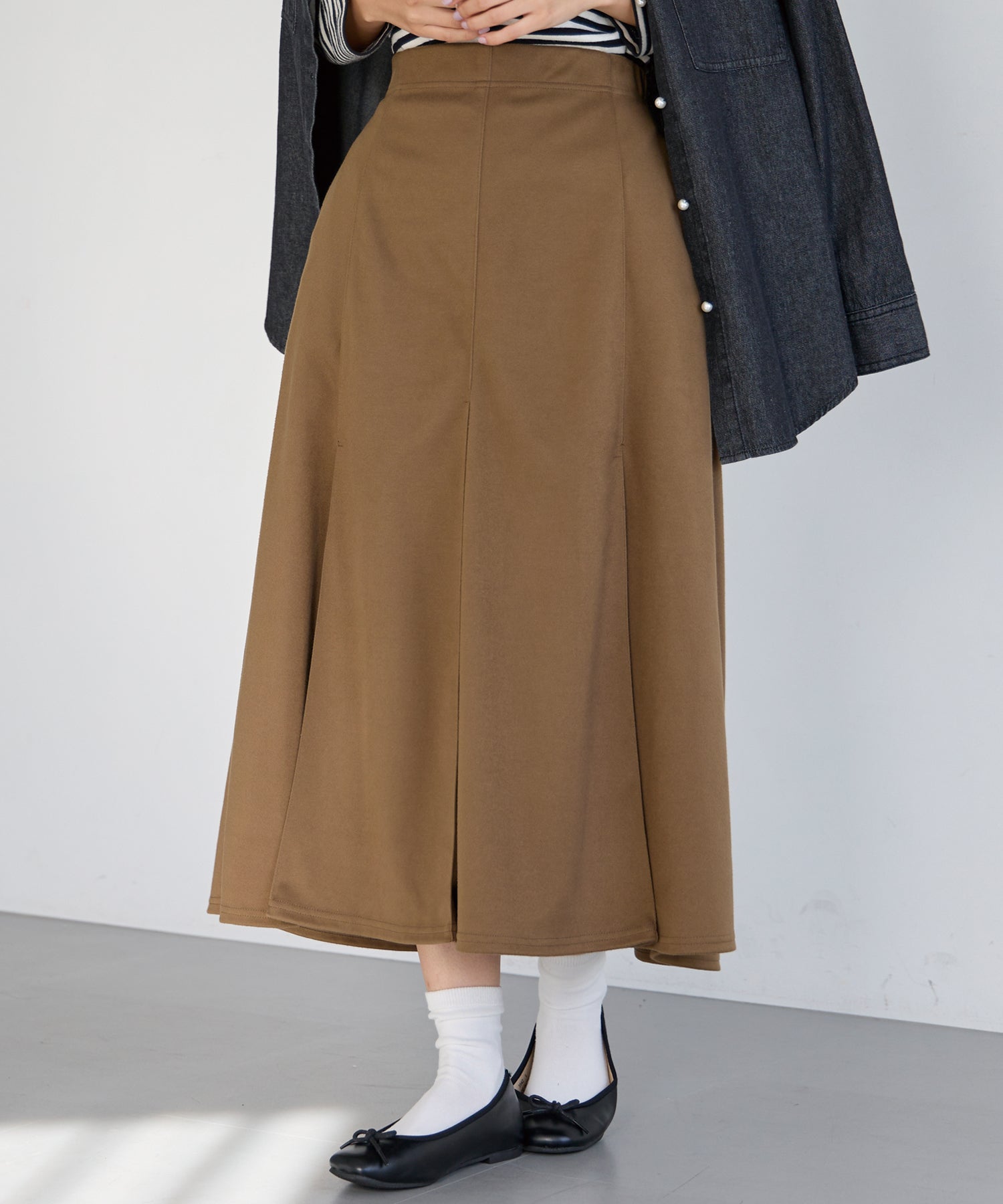 ブラウン model:160cm 着用サイズ:M