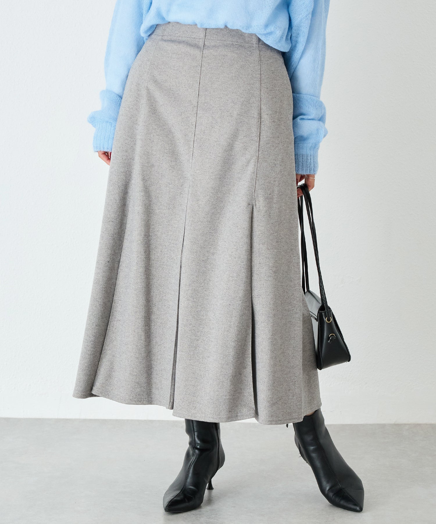 グレー model:156cm 着用サイズ:M