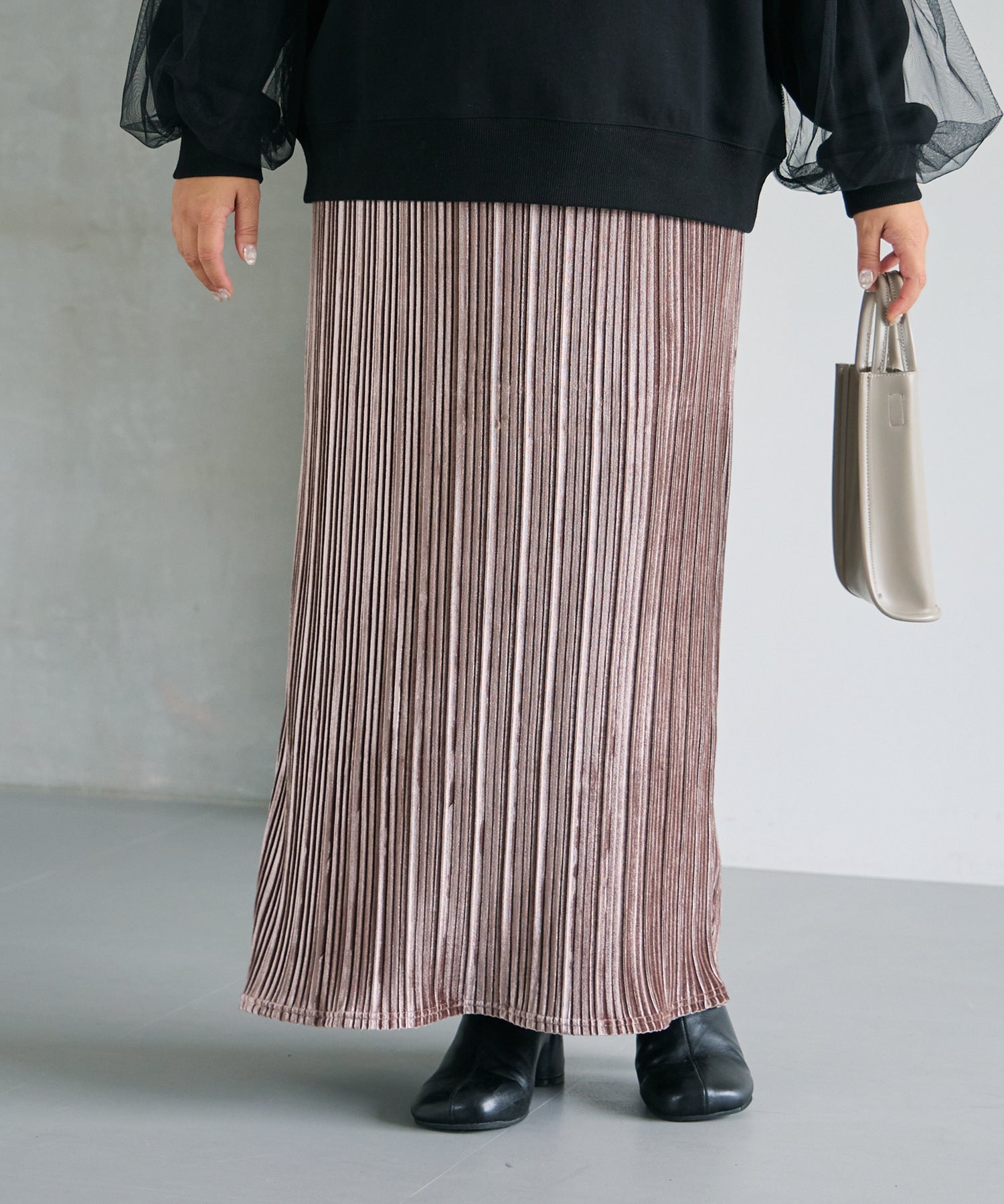 モカ model:161cm 着用サイズ:3L