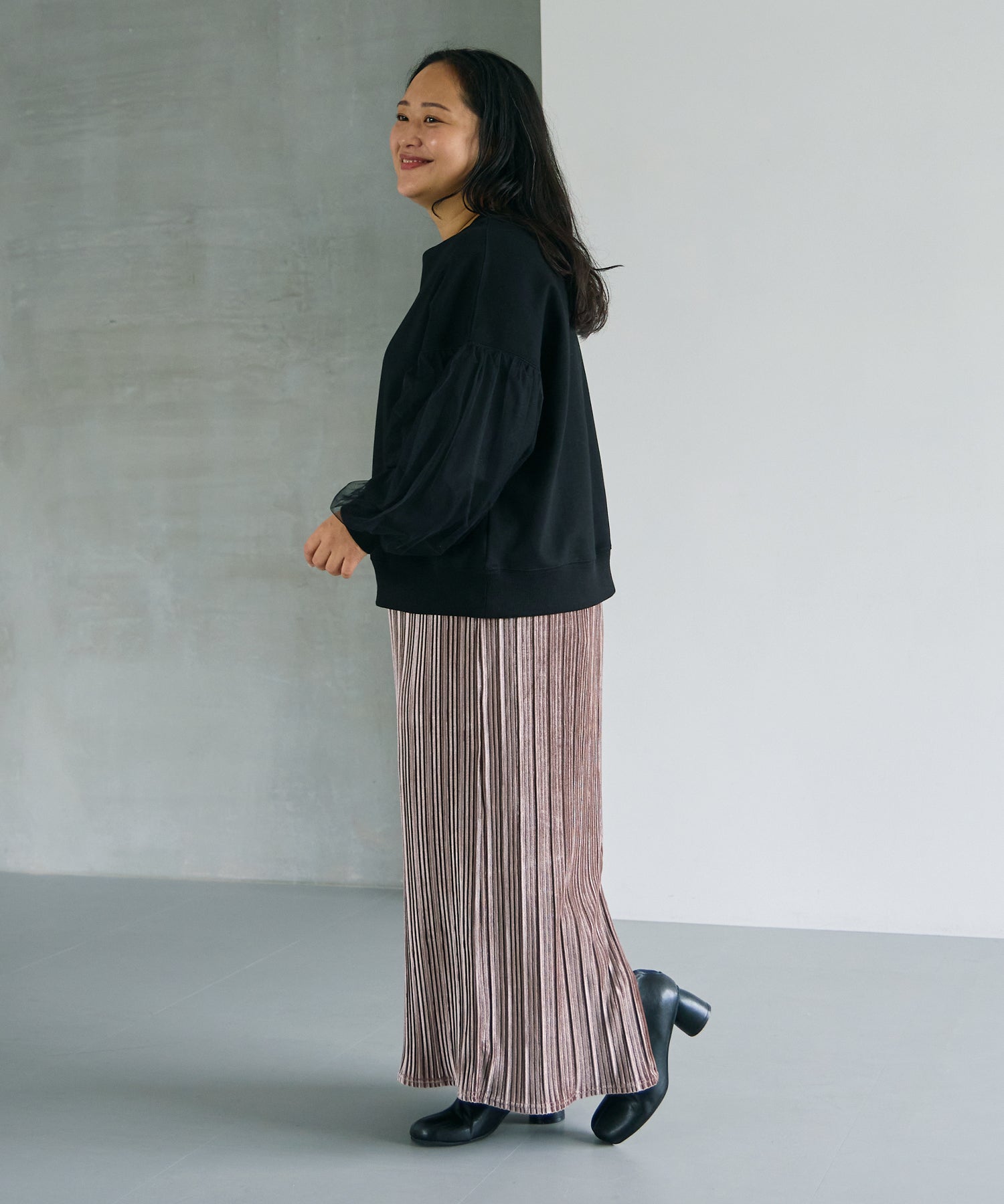 モカ model:161cm 着用サイズ:3L