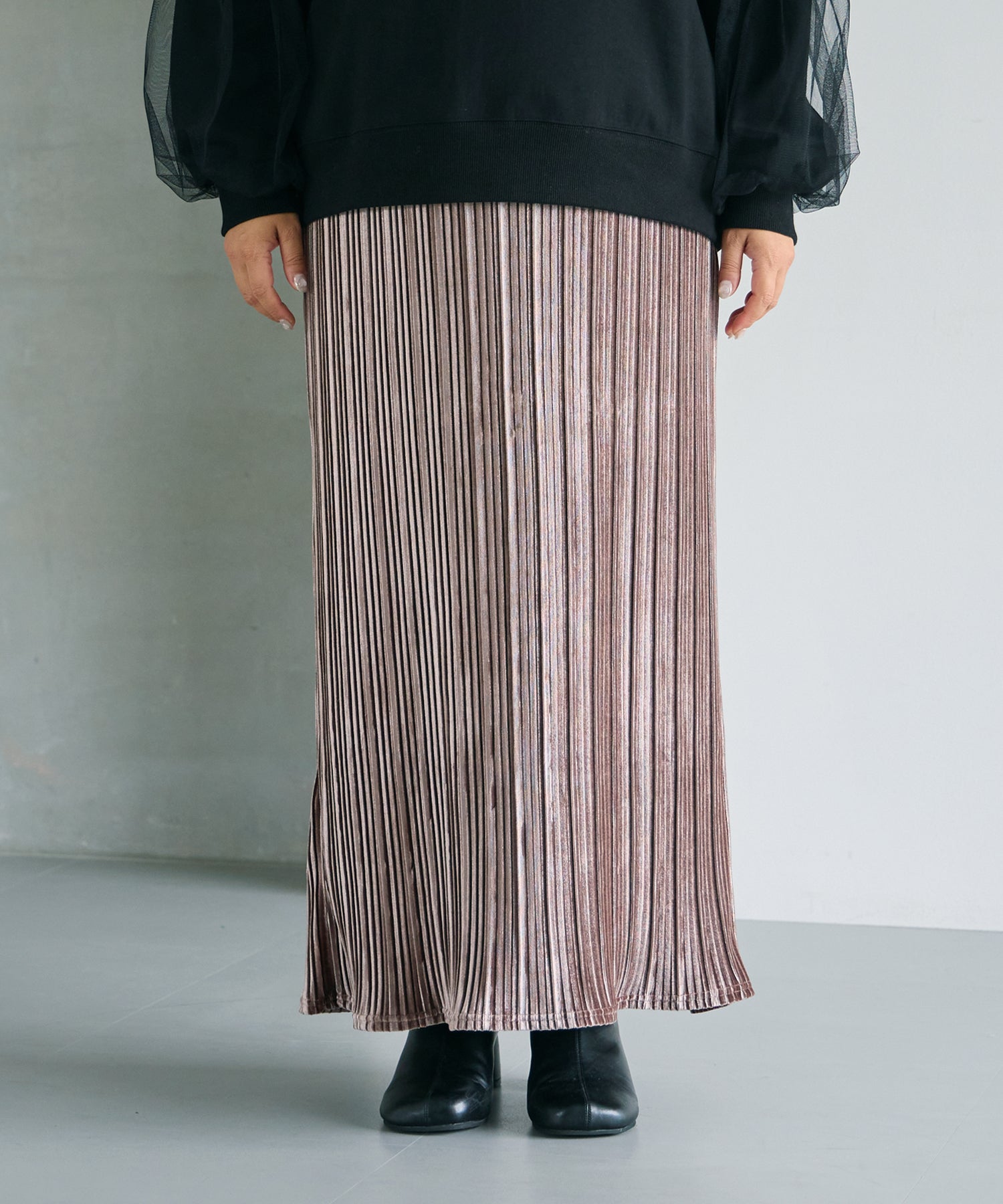 フロント モカ model:161cm 着用サイズ:3L