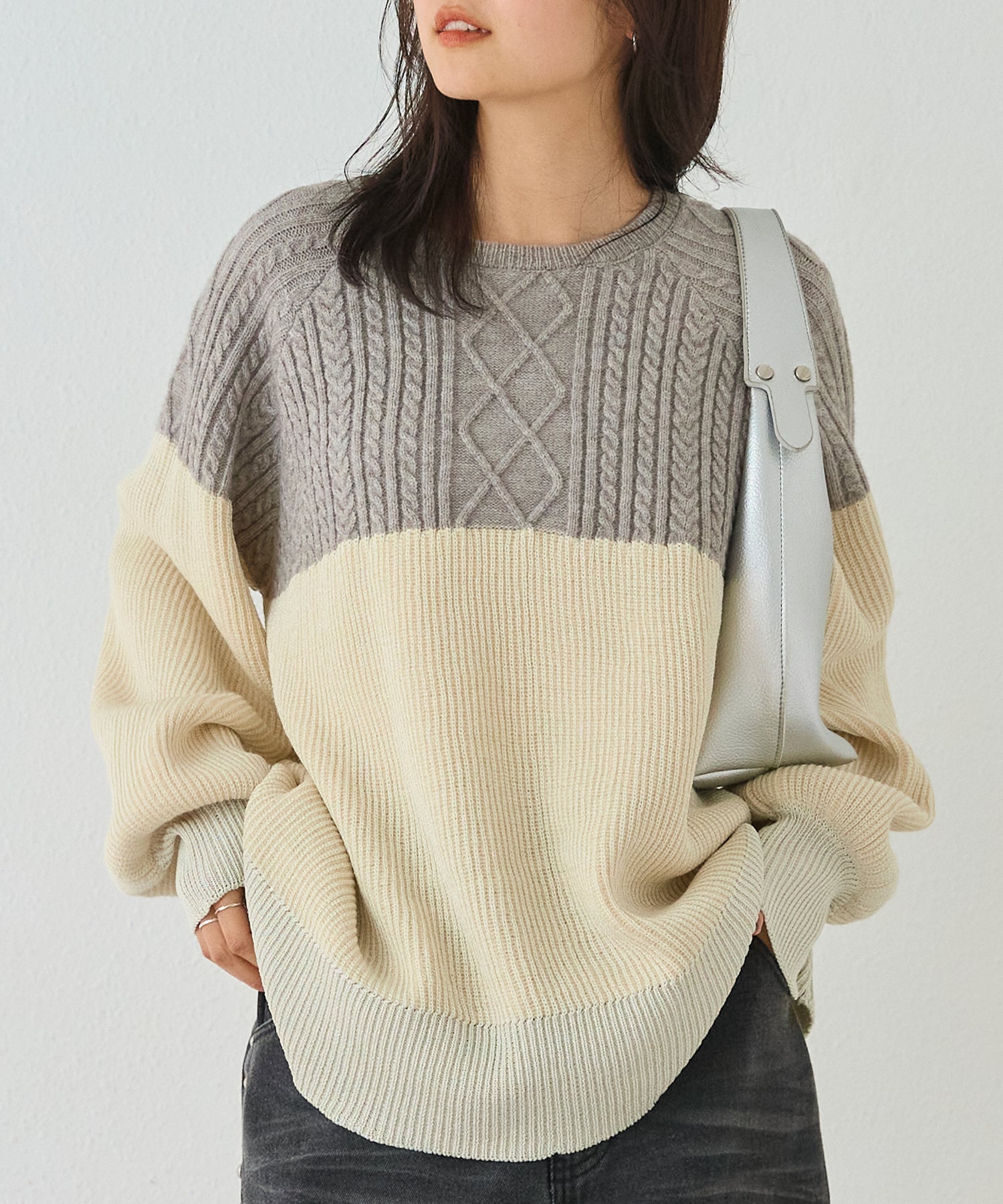 オフホワイト model:160cm 着用サイズ:F