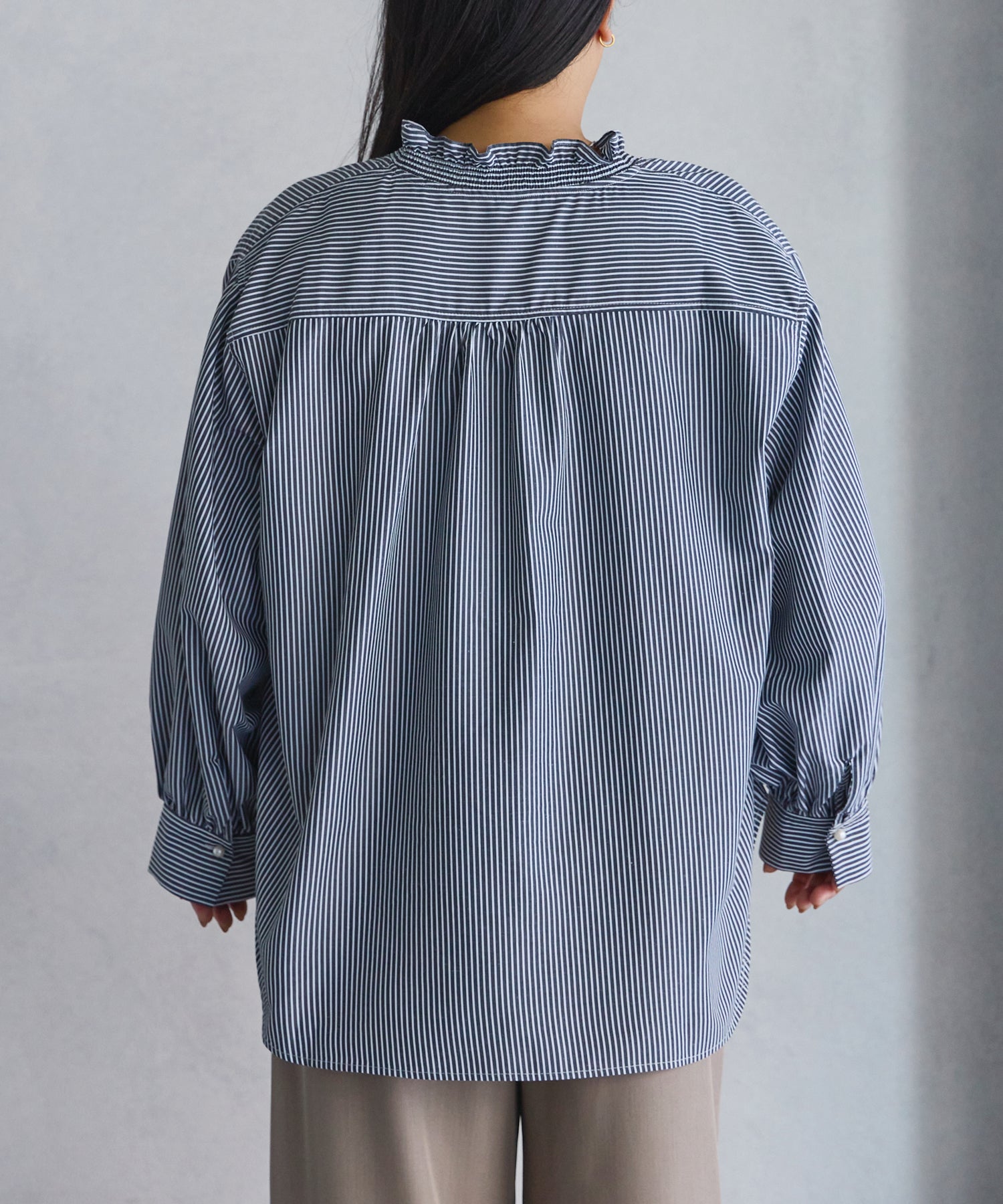 バック ブラックストライプ model:161cm 着用サイズ:3L