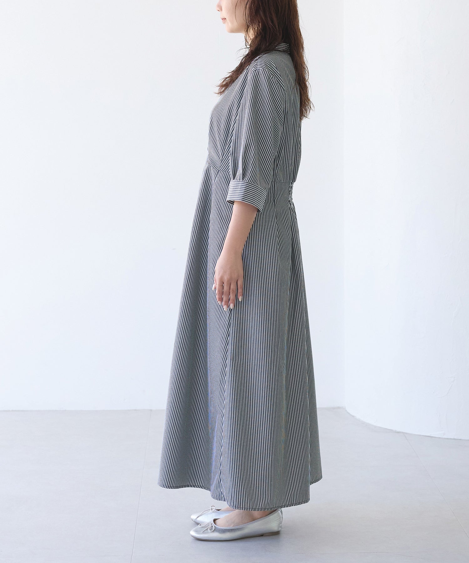 サイド ブラックストライプ model:156cm 着用サイズ:M