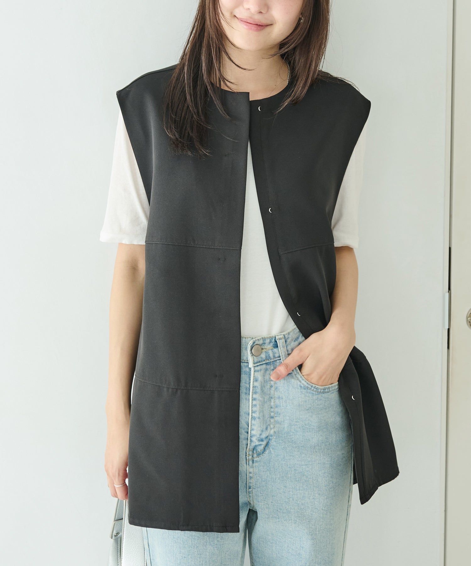 ブラック model:160cm 着用サイズ:M
