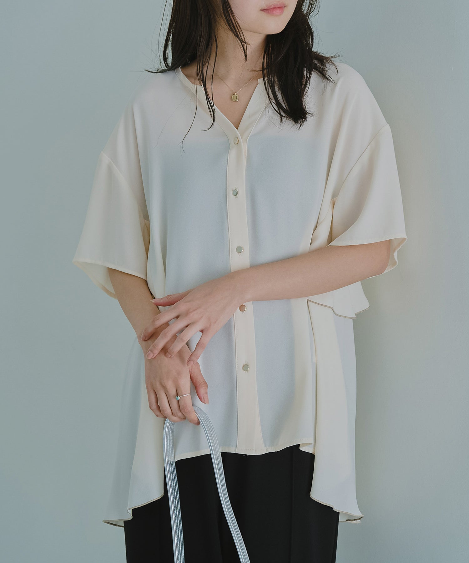 ホワイト model:160cm 着用サイズ:M