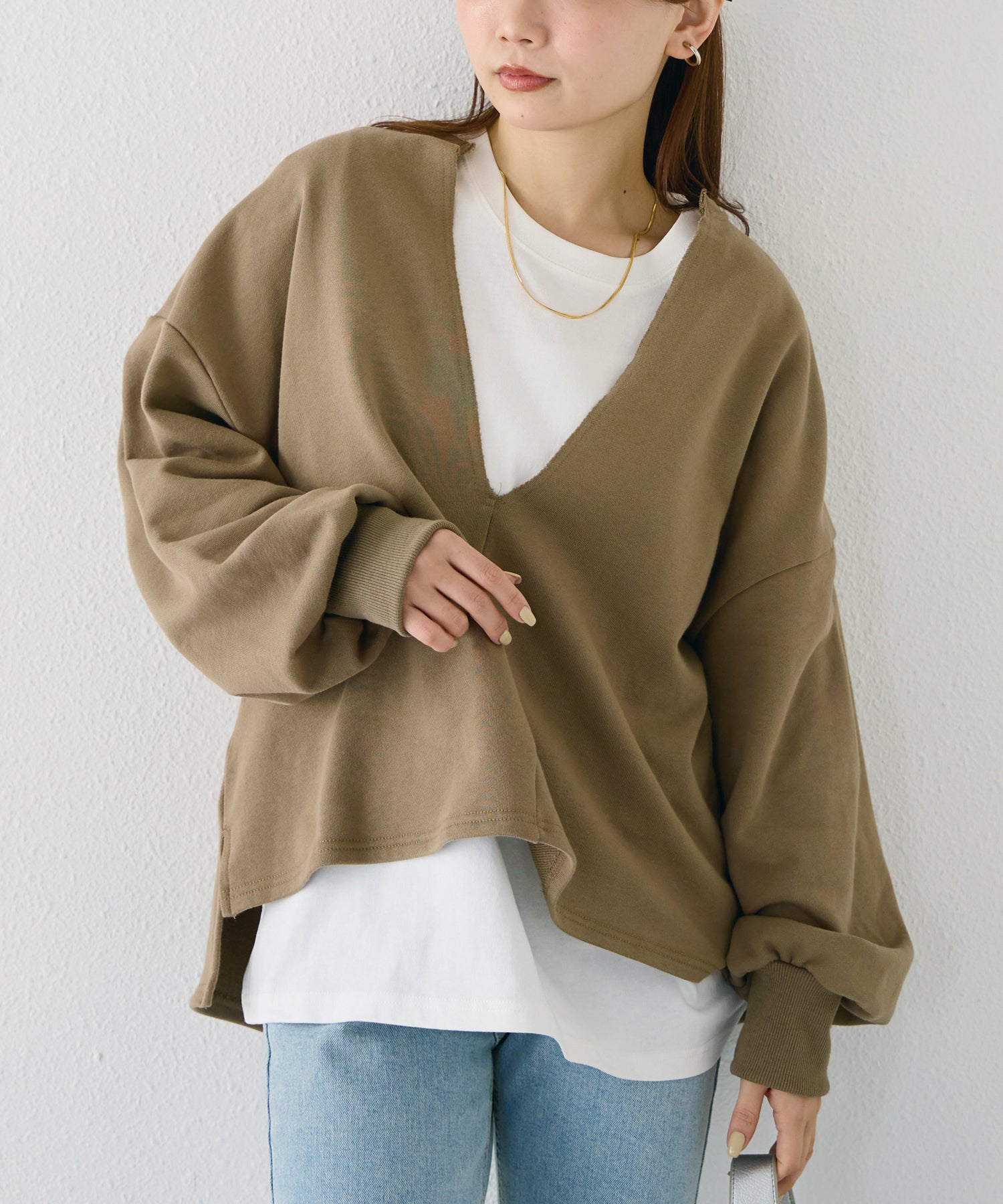 ブラウン model:156cm 着用サイズ:M
