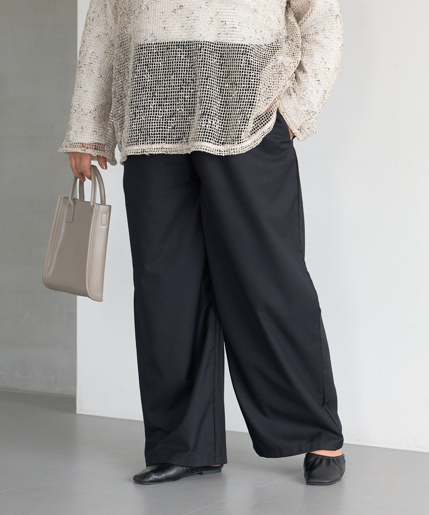 ブラック model:161cm 着用サイズ:3L