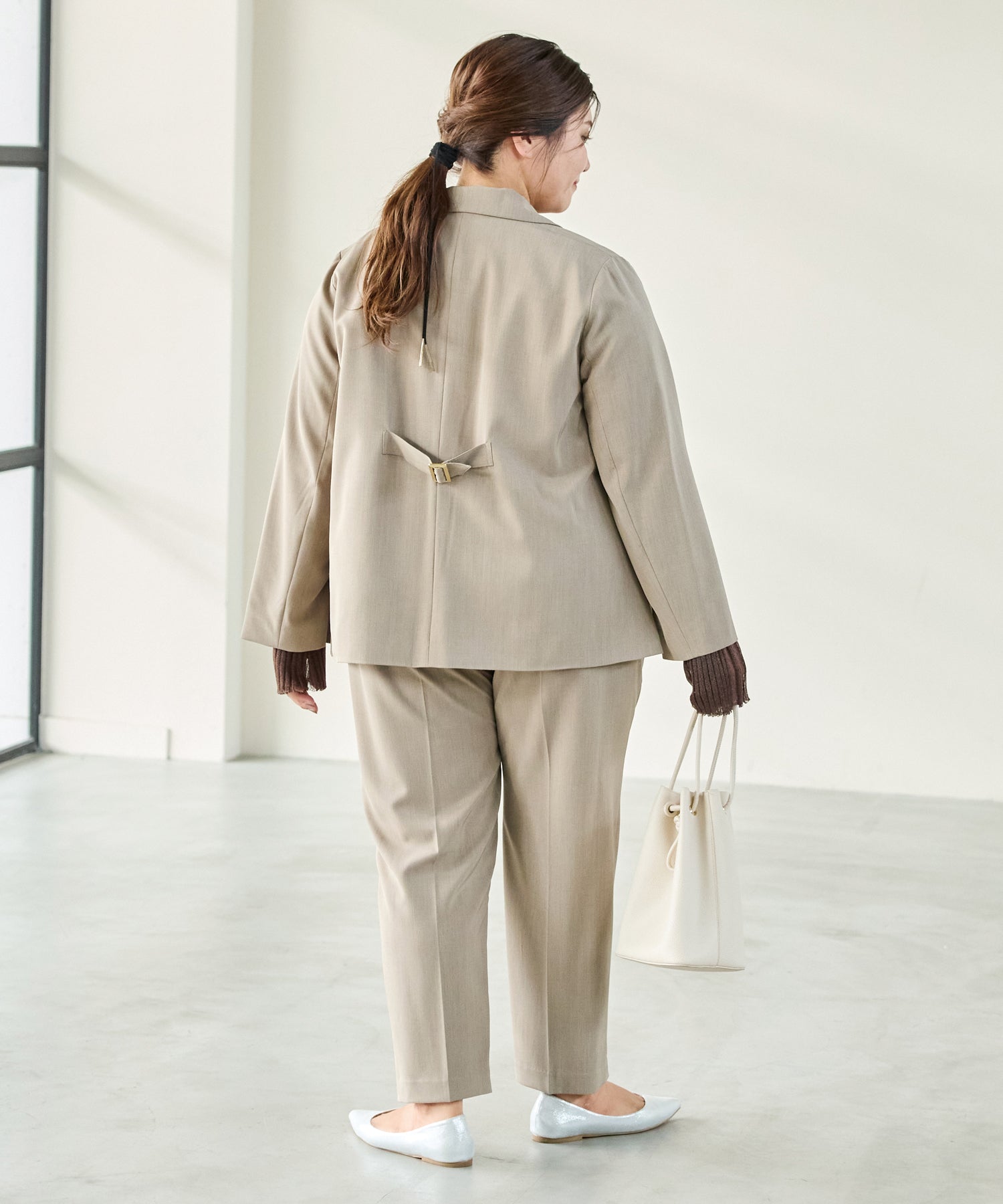 モカ model:162cm 着用サイズ:3L