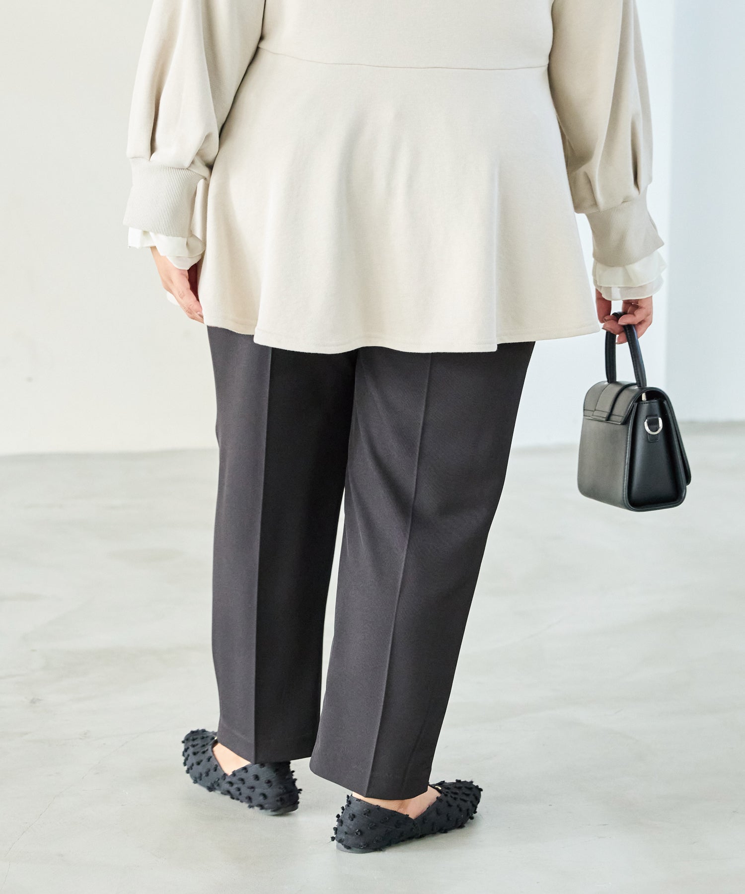 ブラック model:162cm 着用サイズ:4L