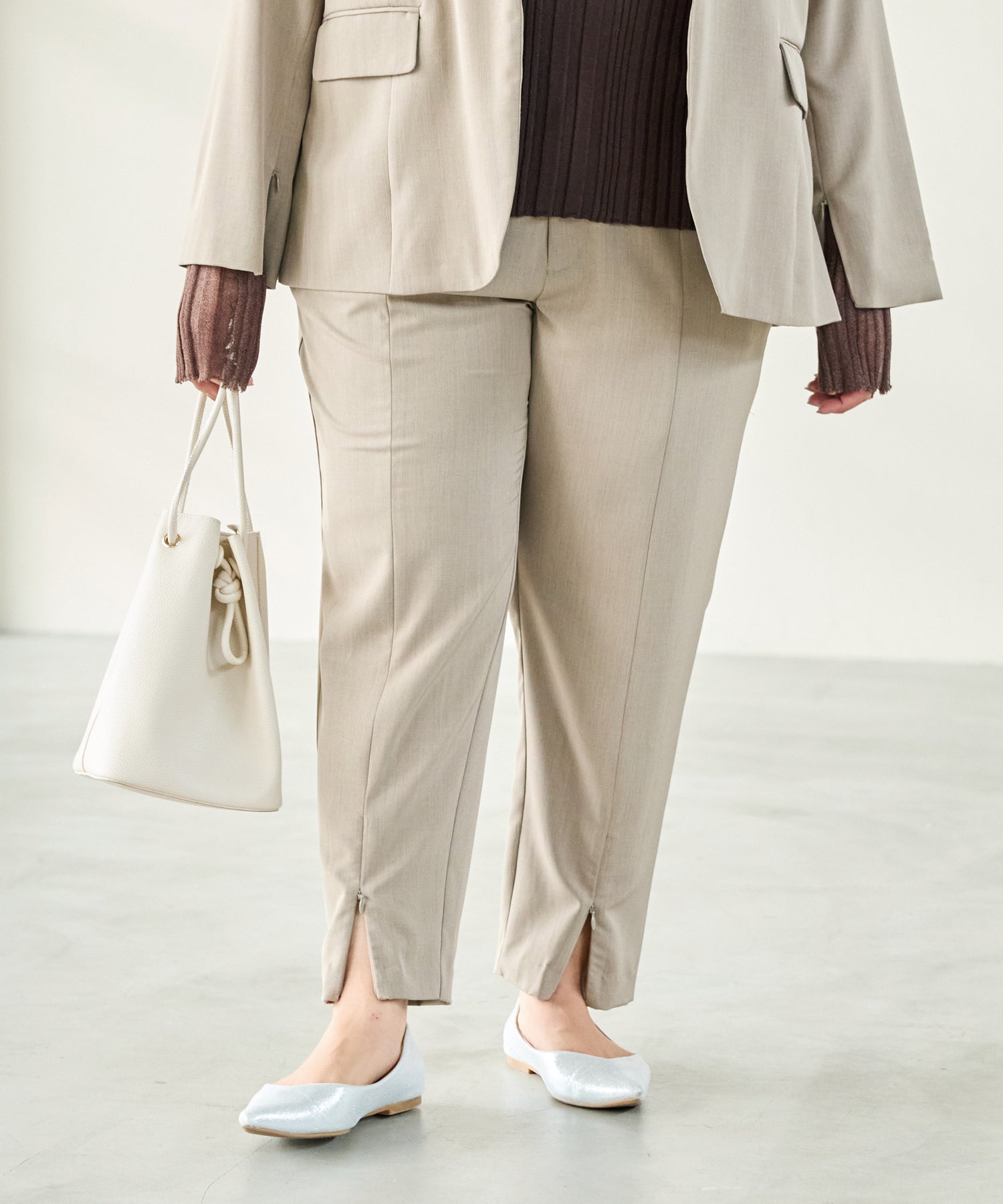 モカ model:162cm 着用サイズ:4L