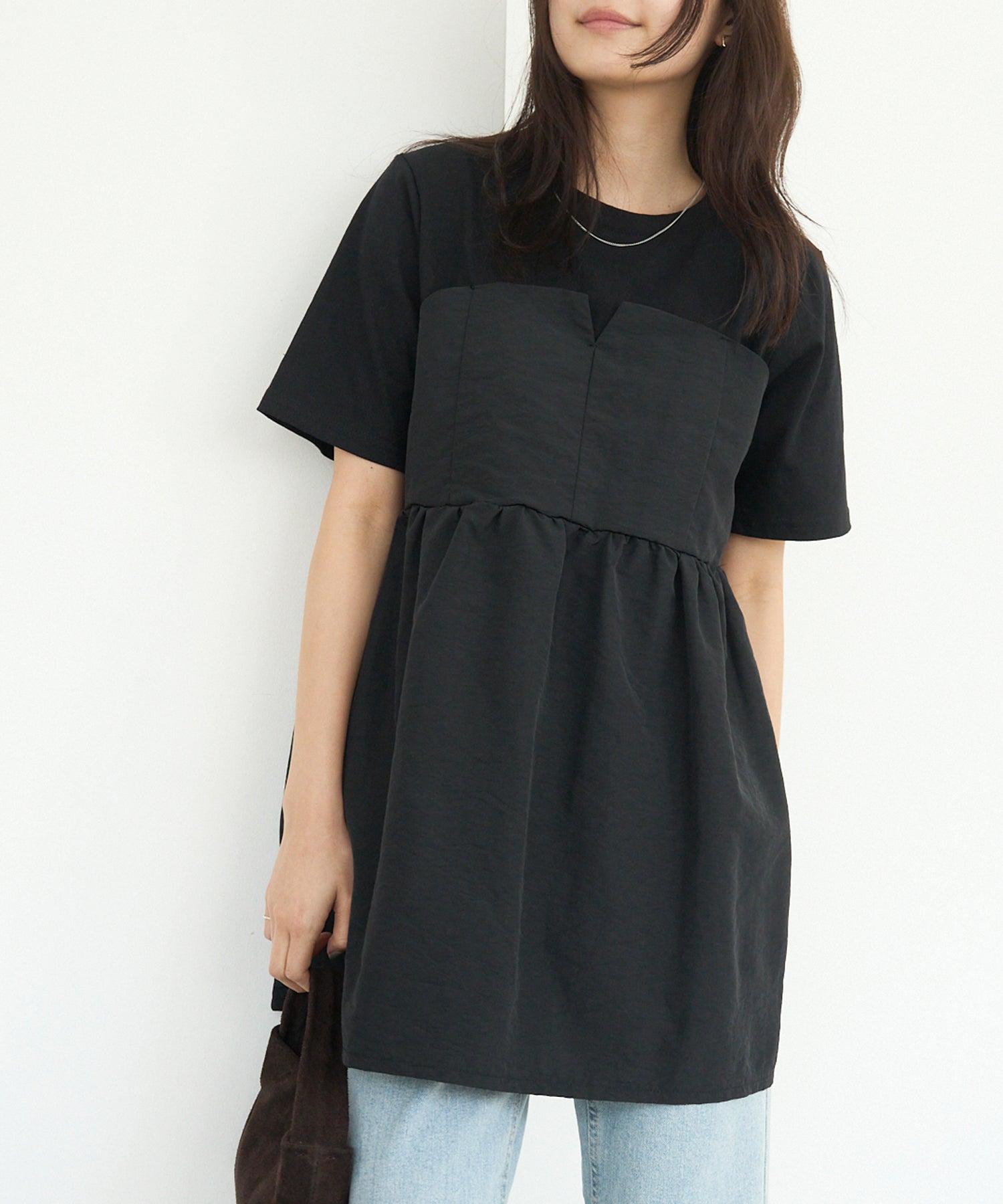 ブラック model:160cm 着用サイズ:M