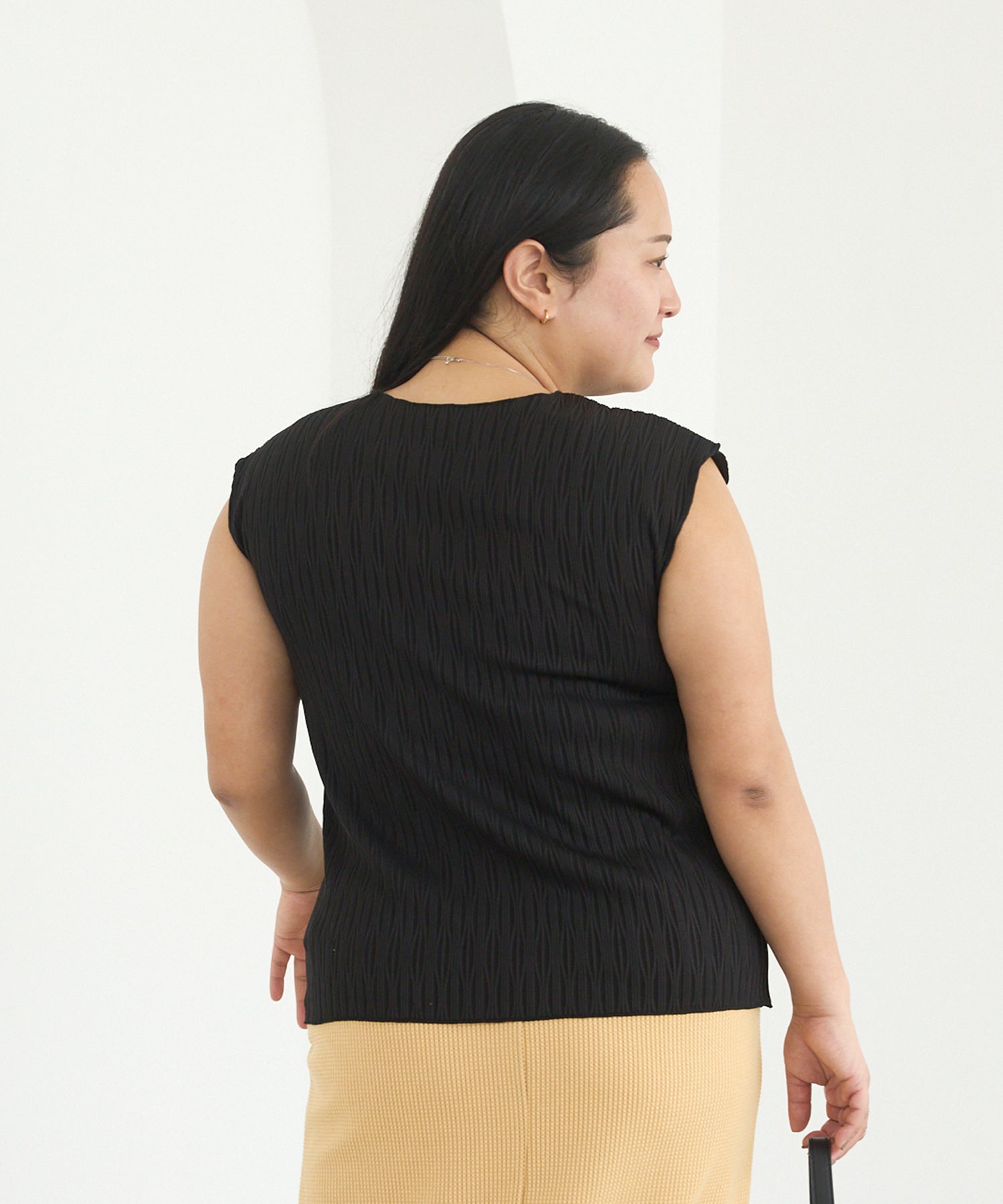 ブラック model:161cm 着用サイズ:3L