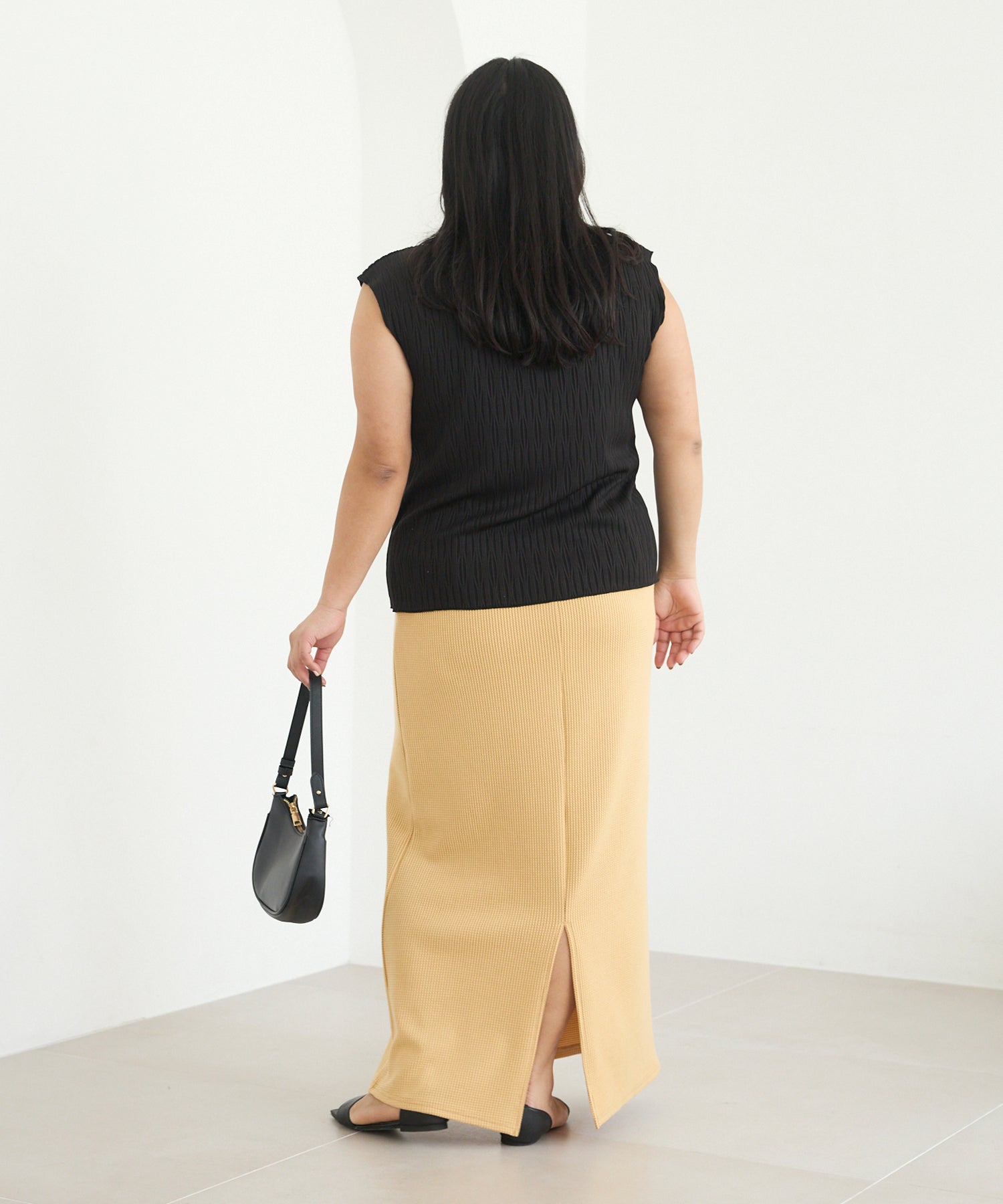 ブラック model:161cm 着用サイズ:3L