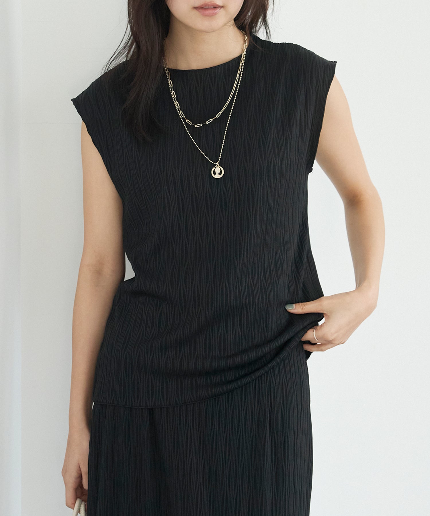 ブラック model:160cm 着用サイズ:M