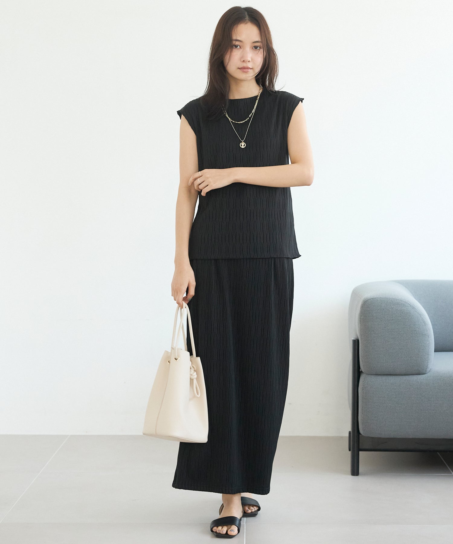 5752012とのセットアップ着用