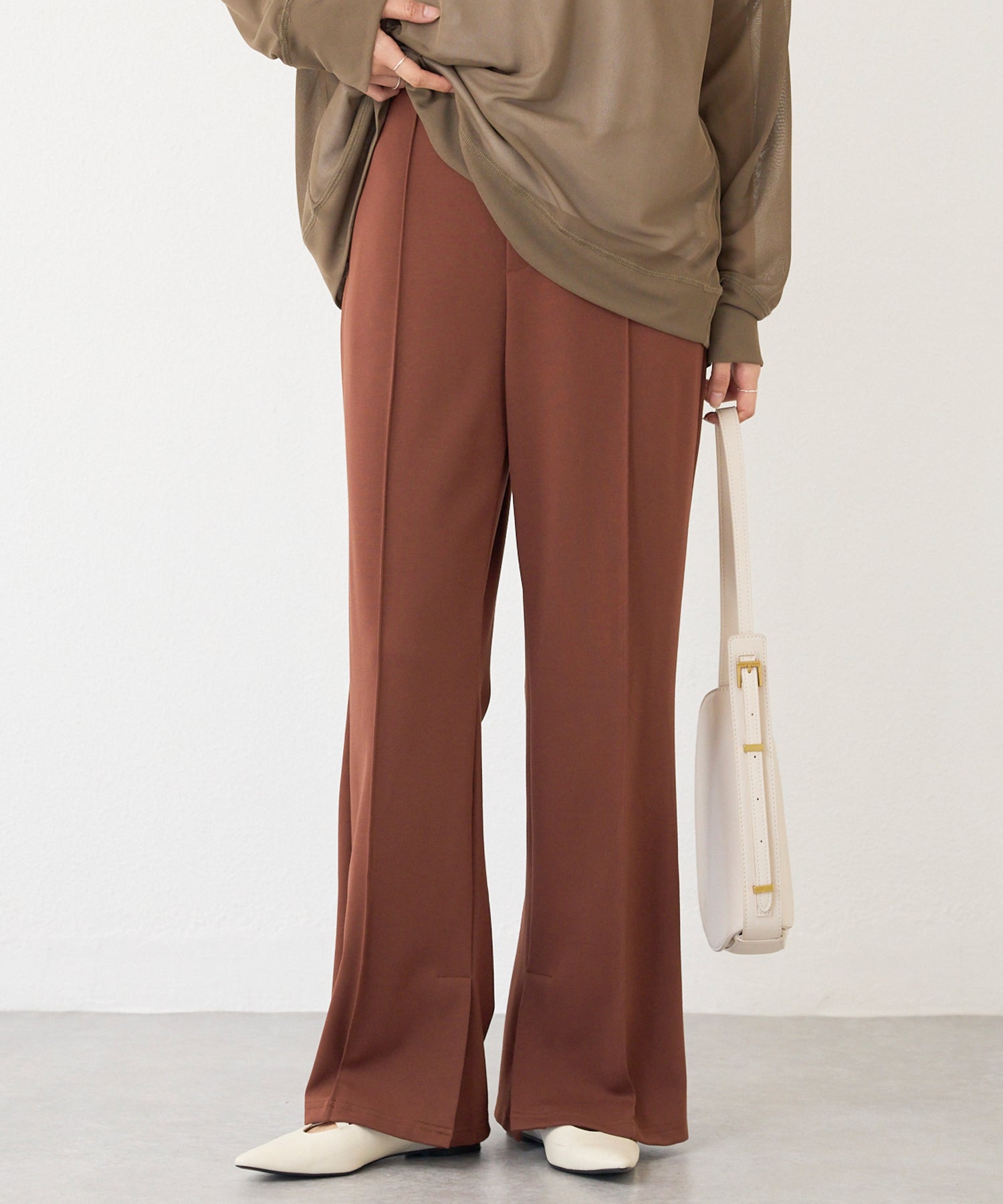 ブラウン model:160cm 着用サイズ:M