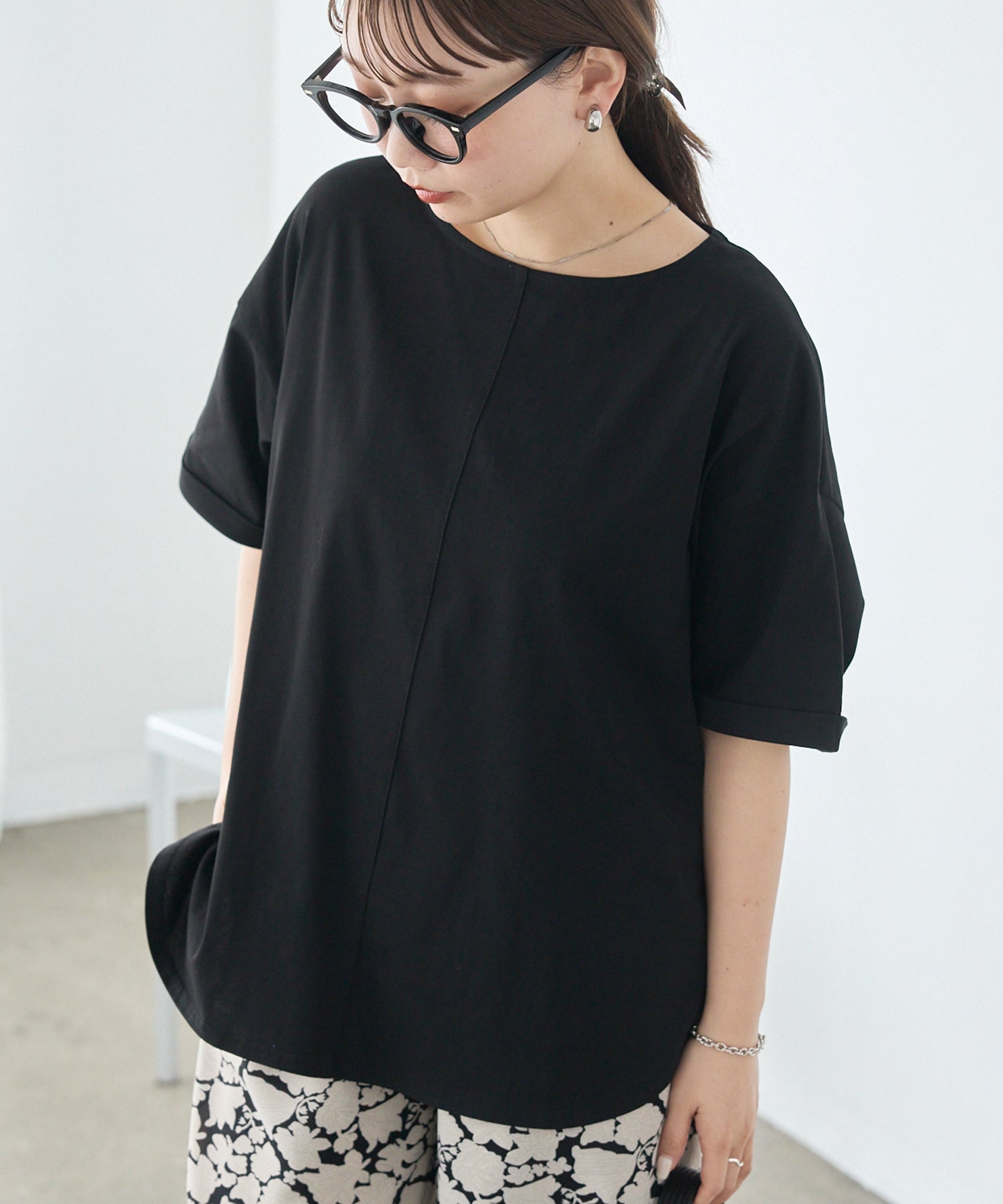 ブラック model:156cm 着用サイズ:M