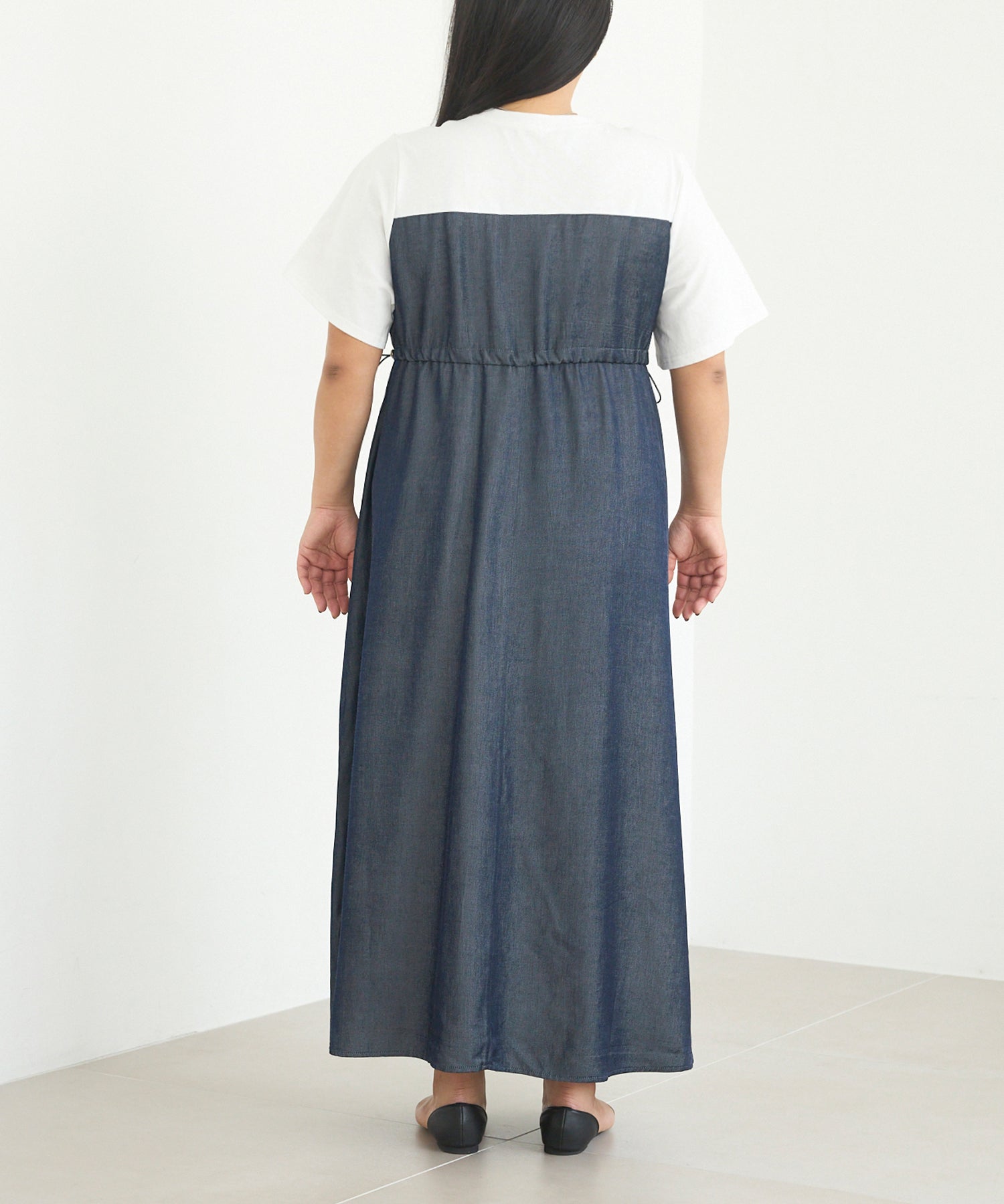 バック ネイビー model:161cm 着用サイズ:3L