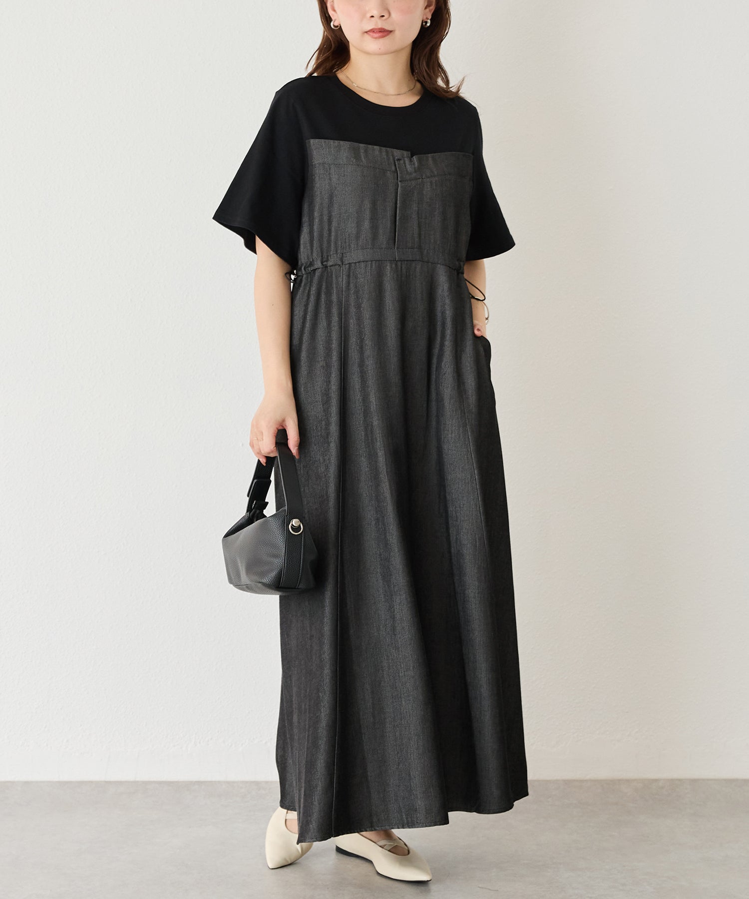 ブラック model:156cm 着用サイズ:M