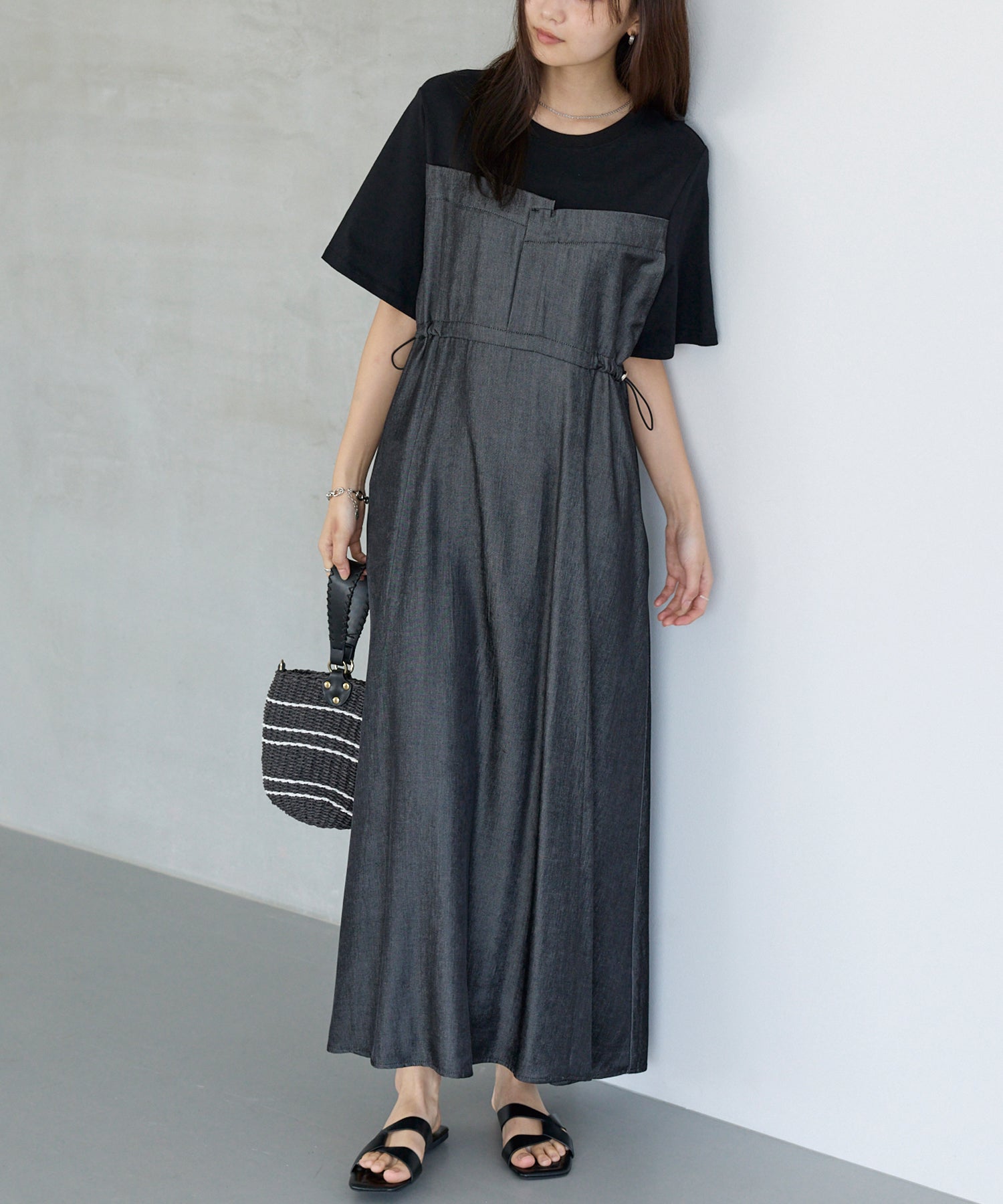 ブラック model:160cm 着用サイズ:M