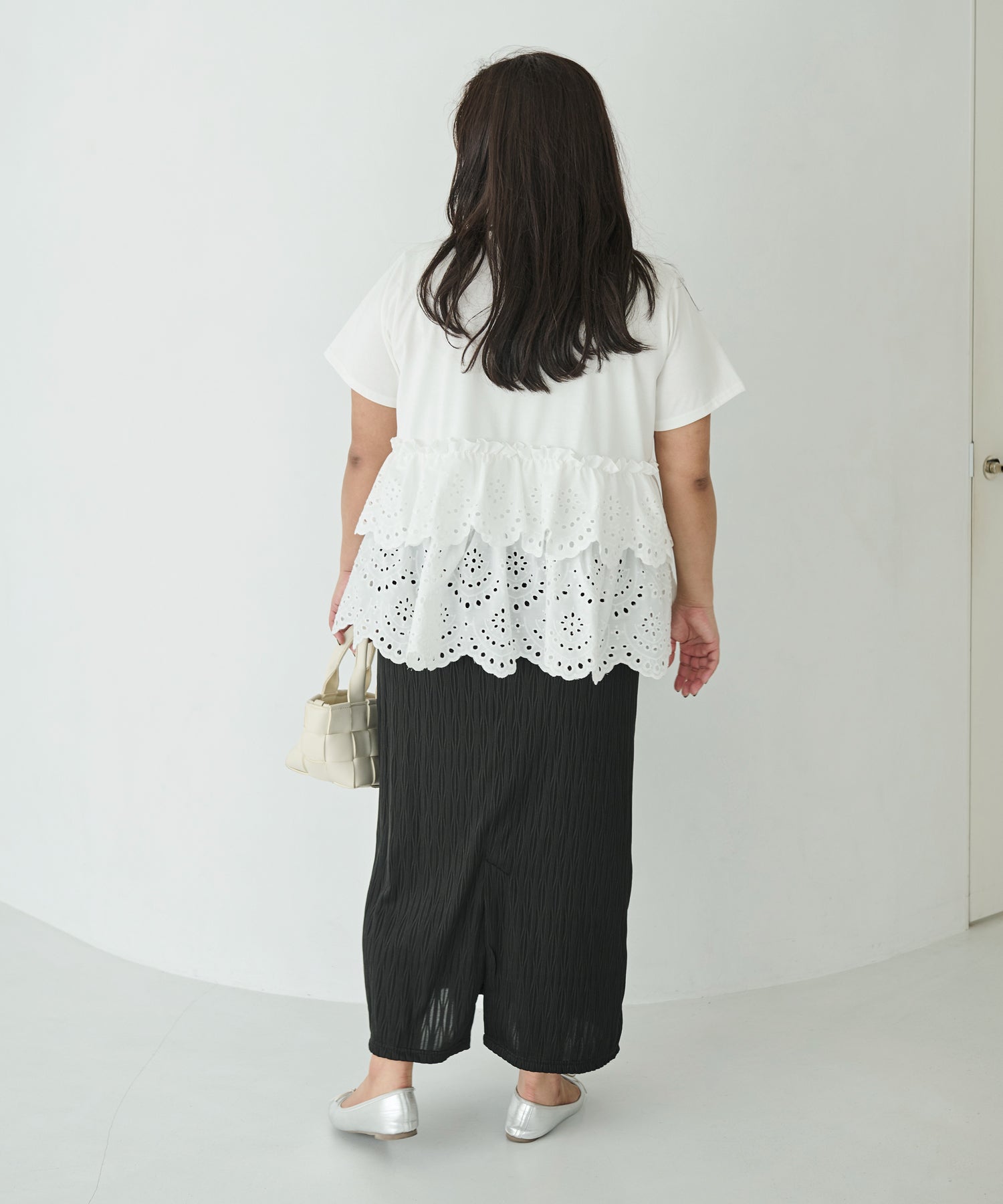 オフホワイト model:161cm 着用サイズ:3L