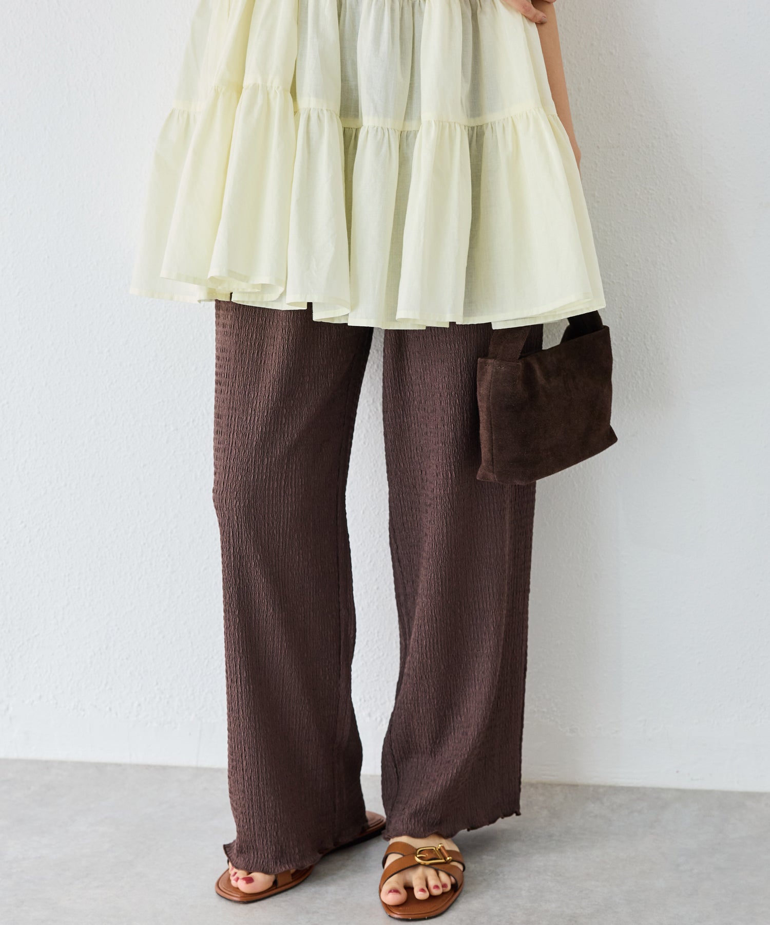 ブラウン model:160cm 着用サイズ:M