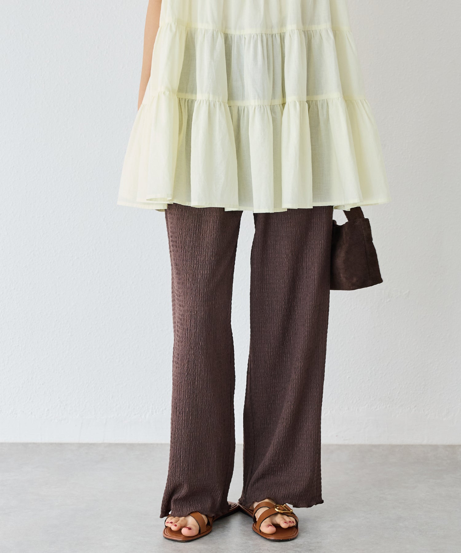 ブラウン model:160cm 着用サイズ:M