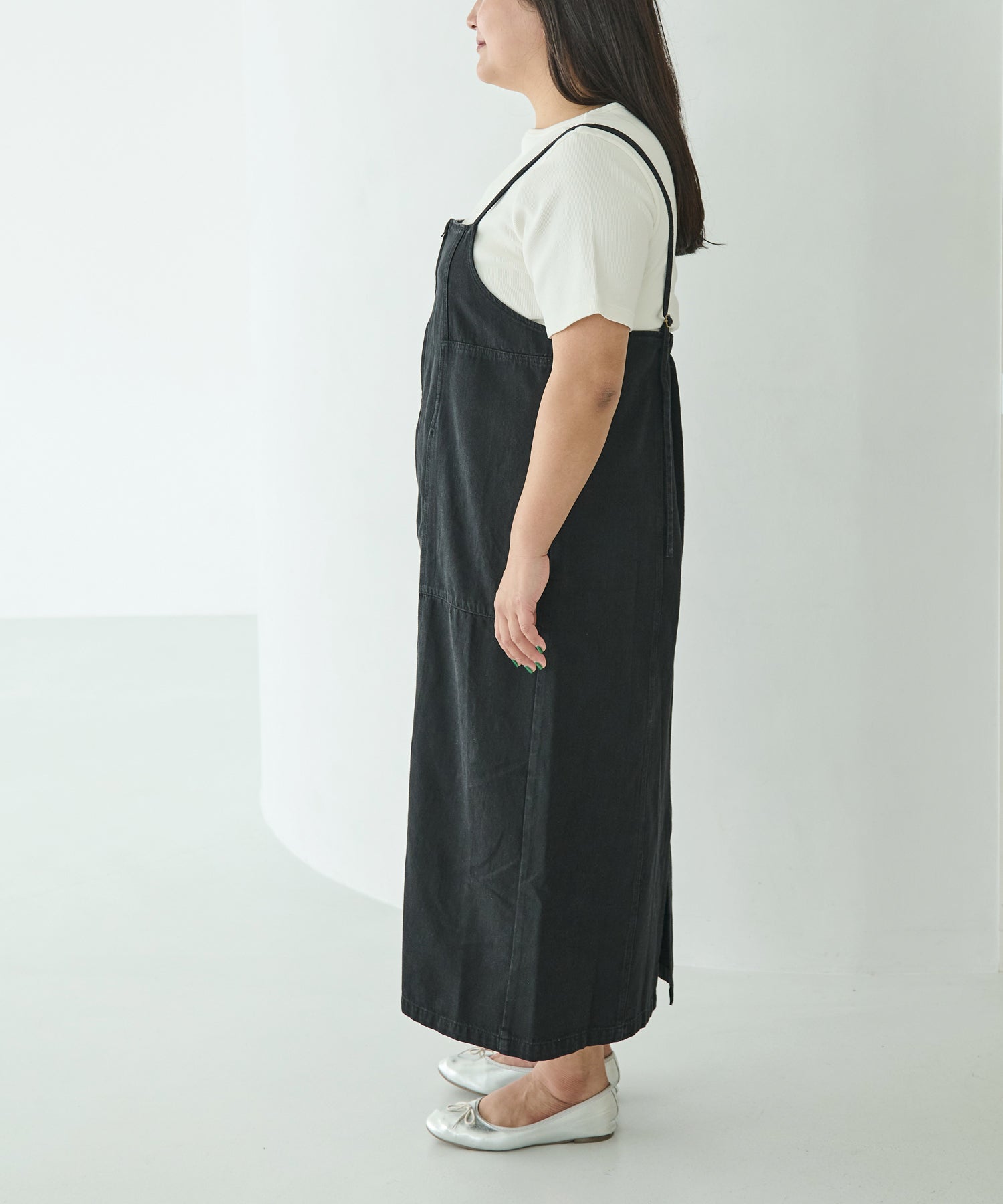 サイド ブラック model:161cm 着用サイズ:3L