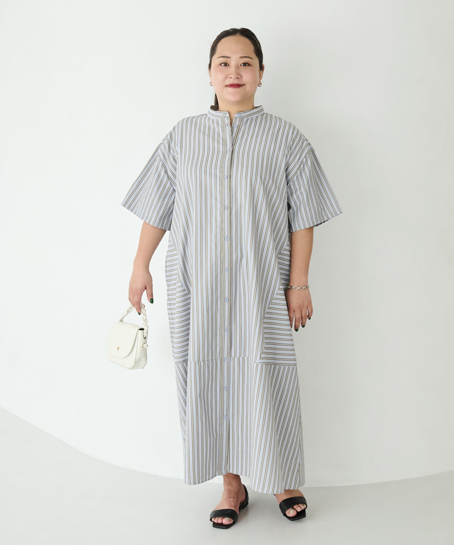 サックス model:161cm 着用サイズ:3L