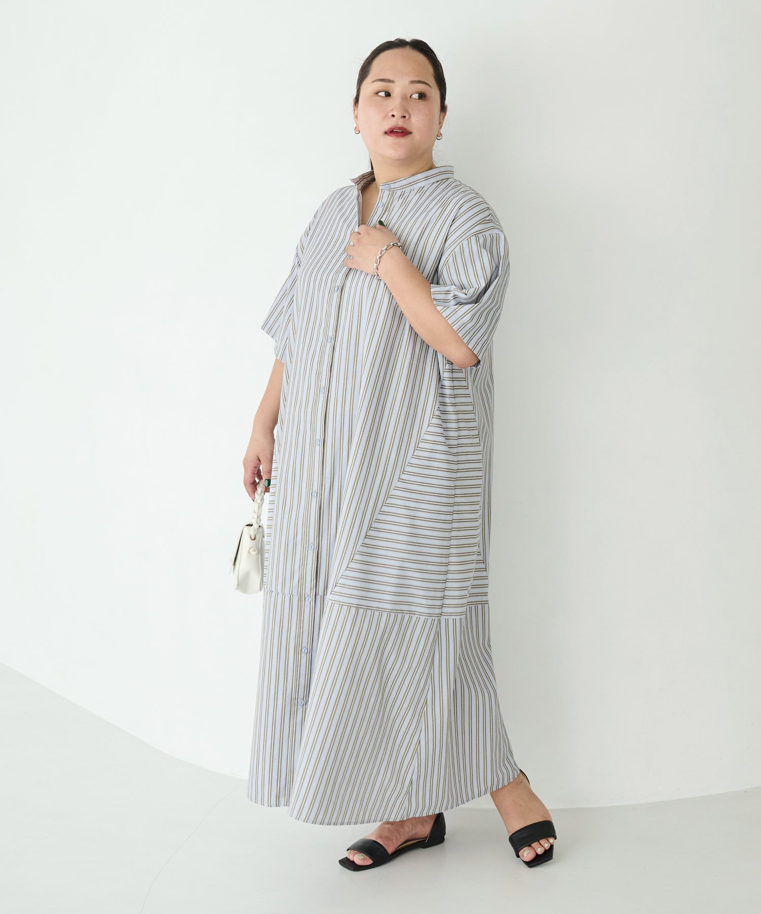 サックス model:161cm 着用サイズ:3L