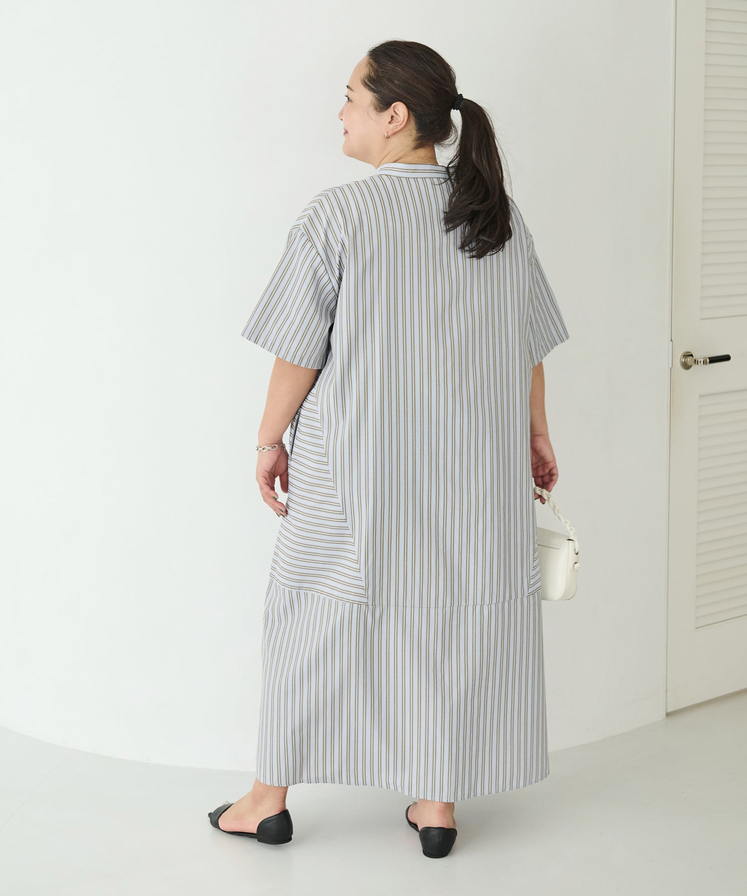 サックス model:161cm 着用サイズ:3L