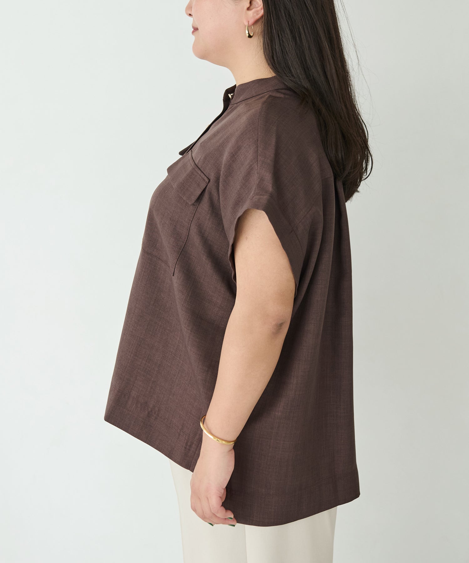 サイド ブラウン model:161cm 着用サイズ:3L