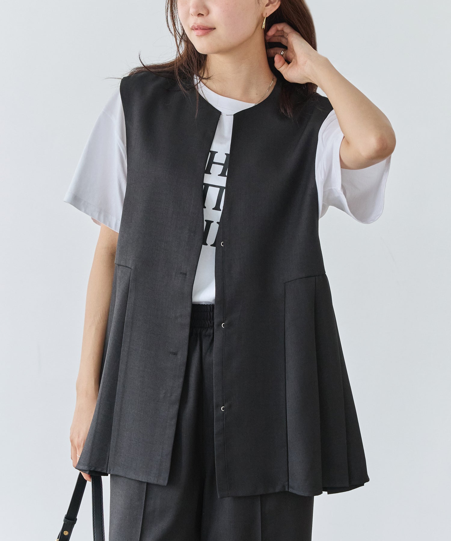 ブラック model:160cm 着用サイズ:M