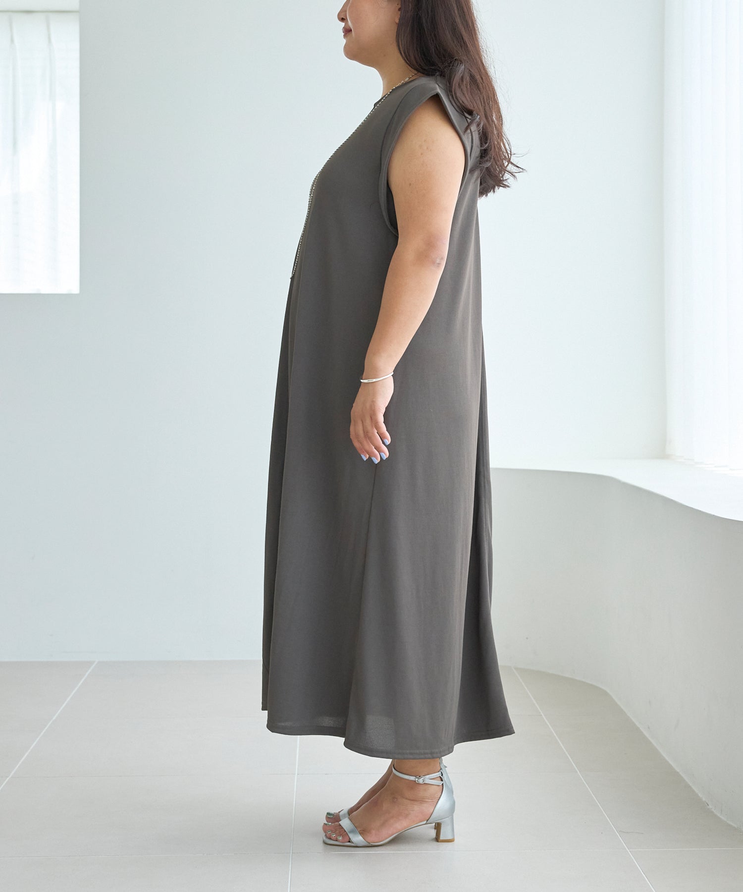 サイド ブラウン model:161cm 着用サイズ:3L