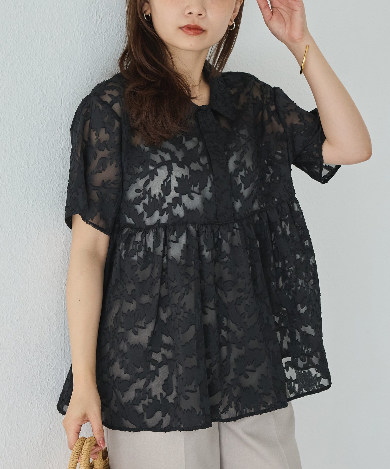 ブラック model:156cm 着用サイズ:M