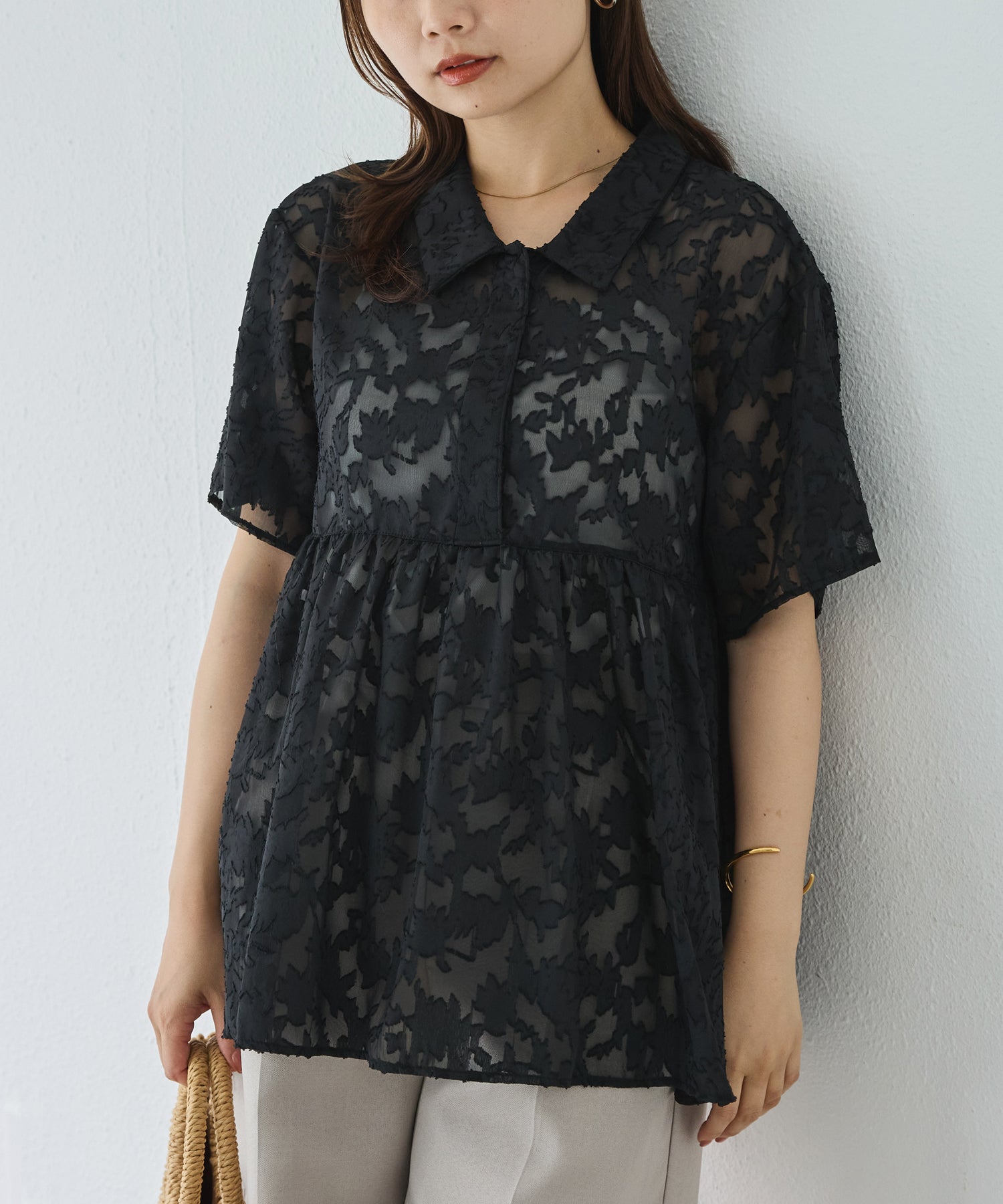 ブラック model:156cm 着用サイズ:M