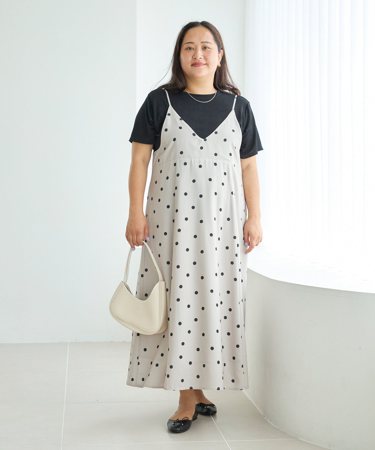 ブラック model:161cm 着用サイズ:3L